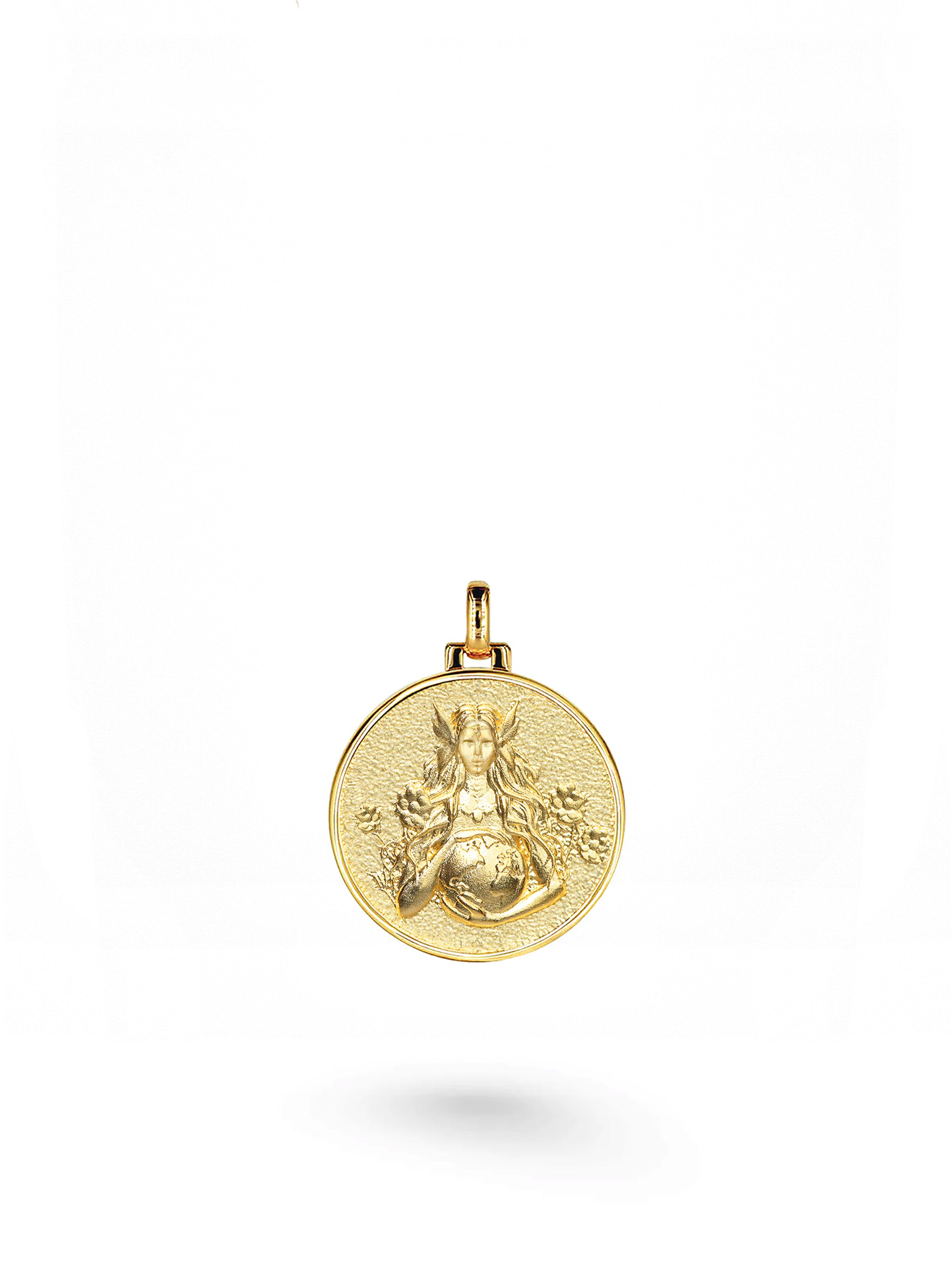 Gaia Halskette Vermeil