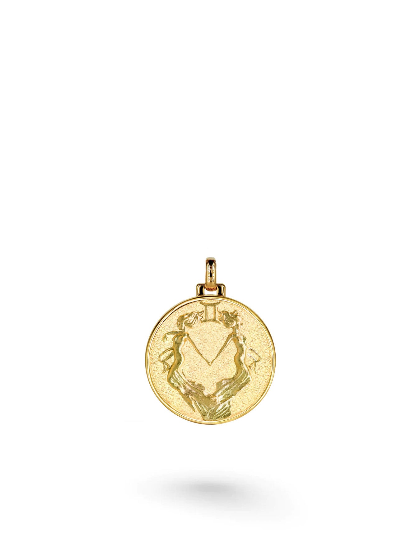 Gemini Medallion Vermeil
