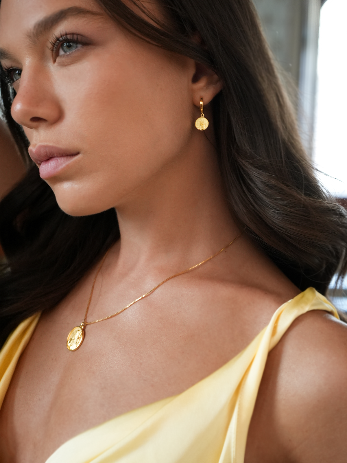 Freya Earrings Vermeil