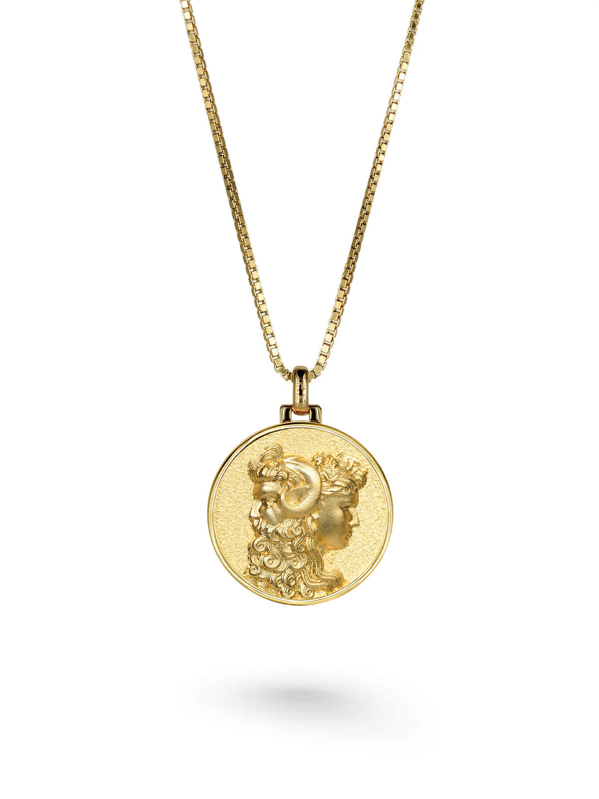 Janus Necklace Vermeil