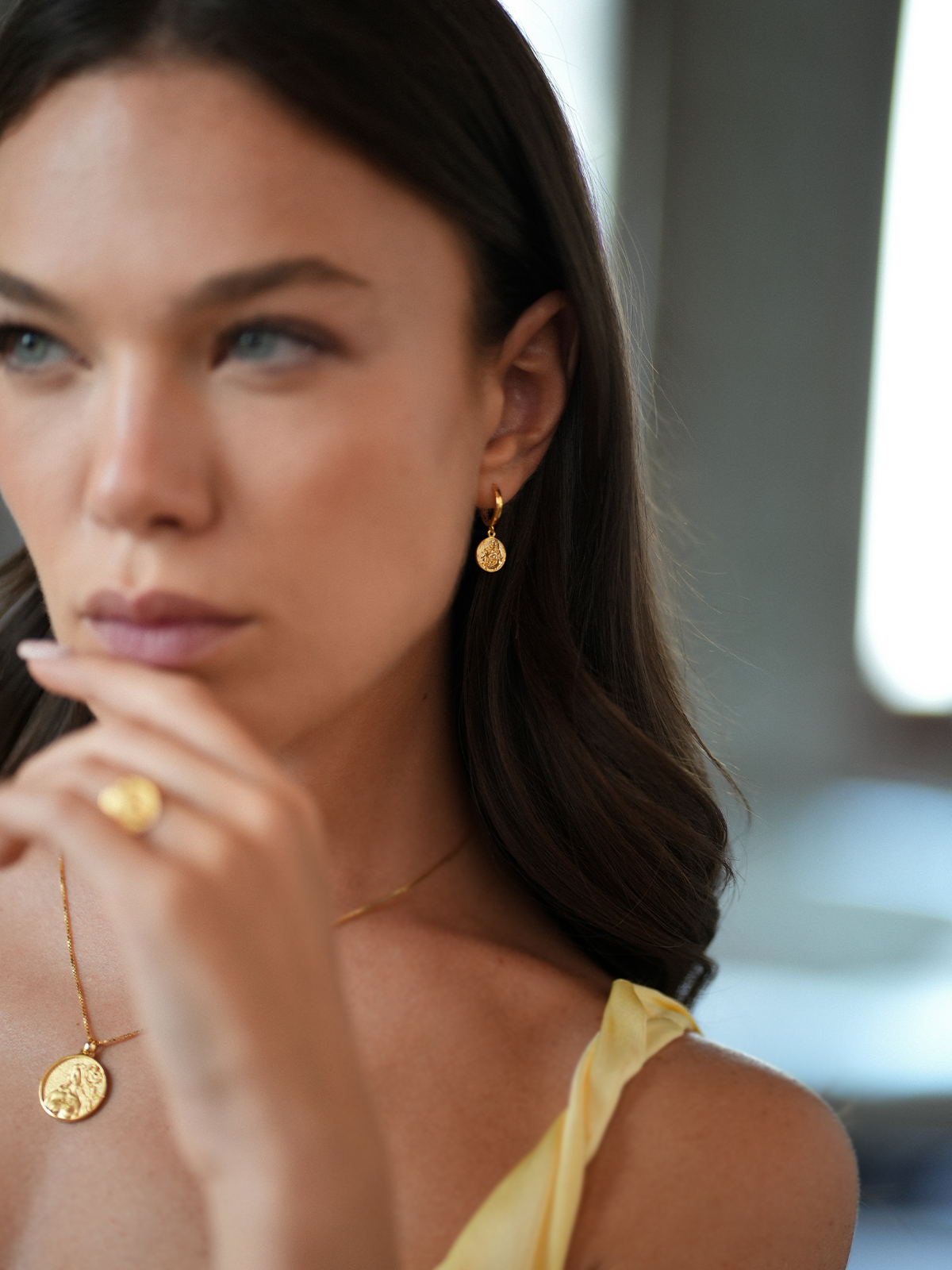 Persephone Earrings Vermeil