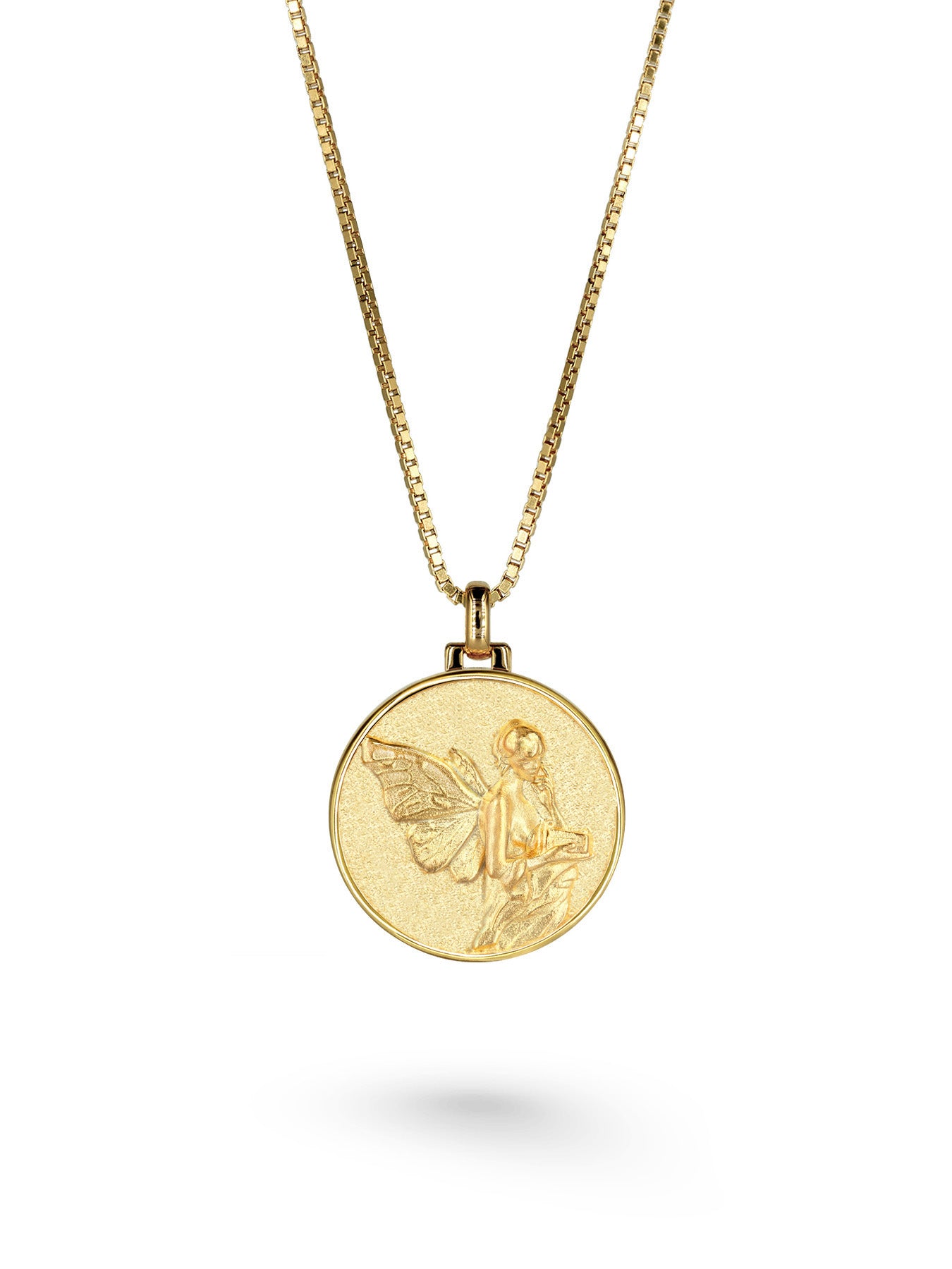 Collana Delina con Ciondoli Iniziali in Oro Vermeil Collana Delina con Ciondoli Iniziali in Oro Vermeil