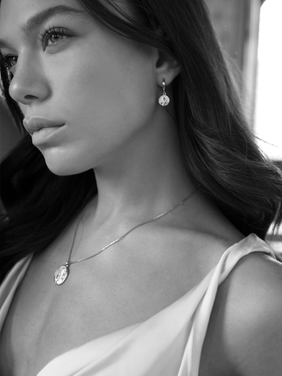 Selene Earrings Silver