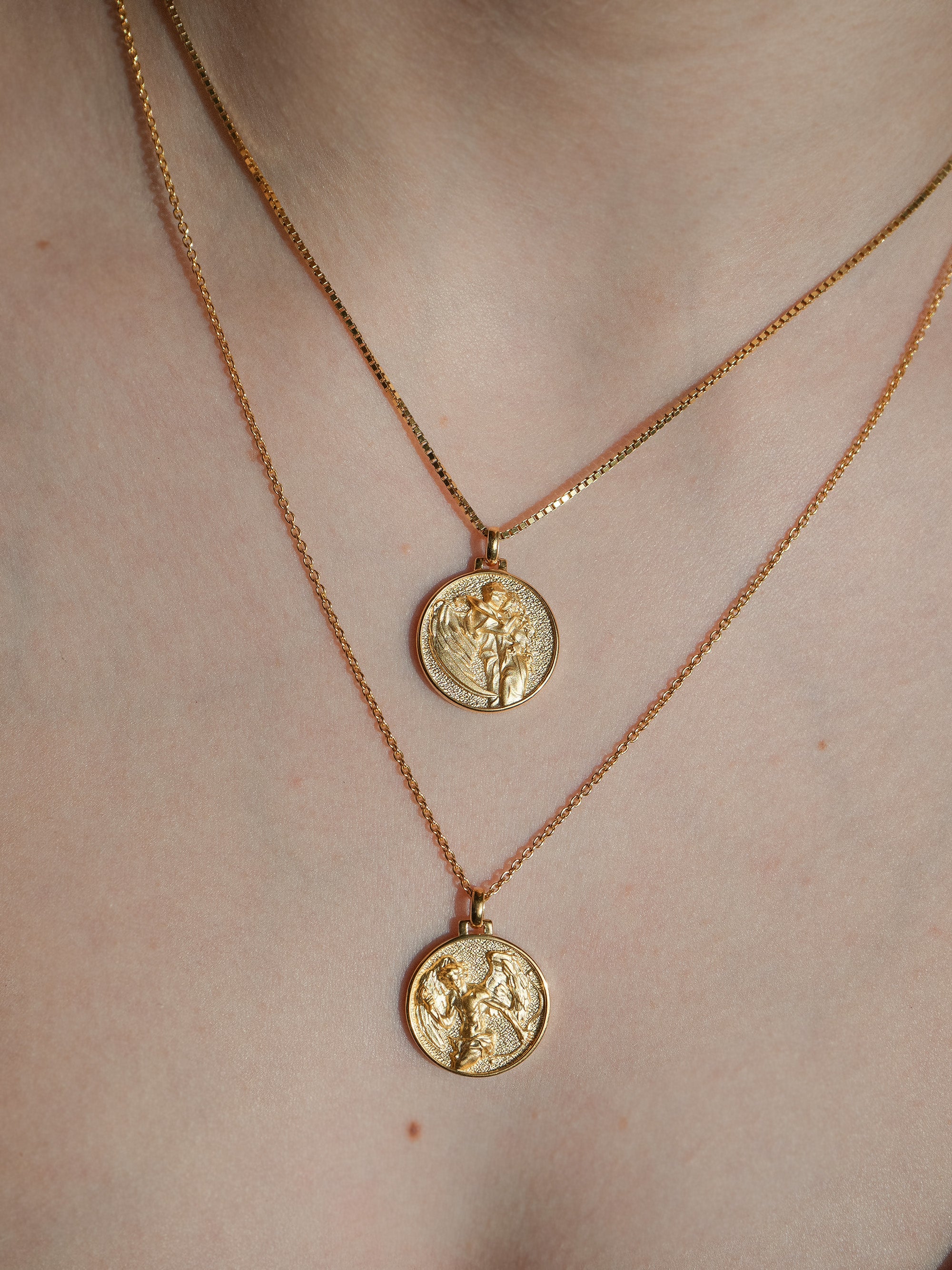 Collier Amour et Psyché Vermeil