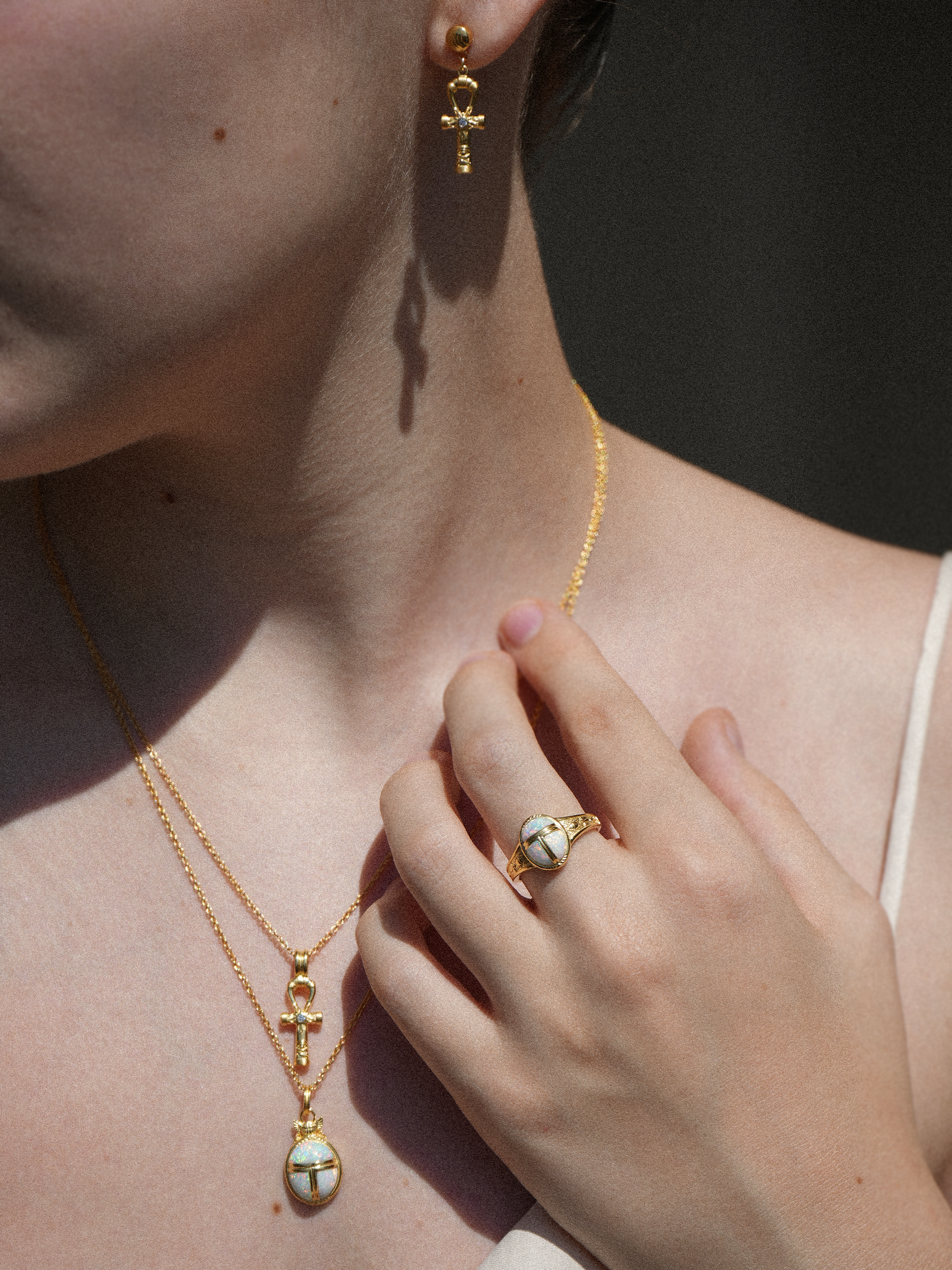 Pendientes Ankh