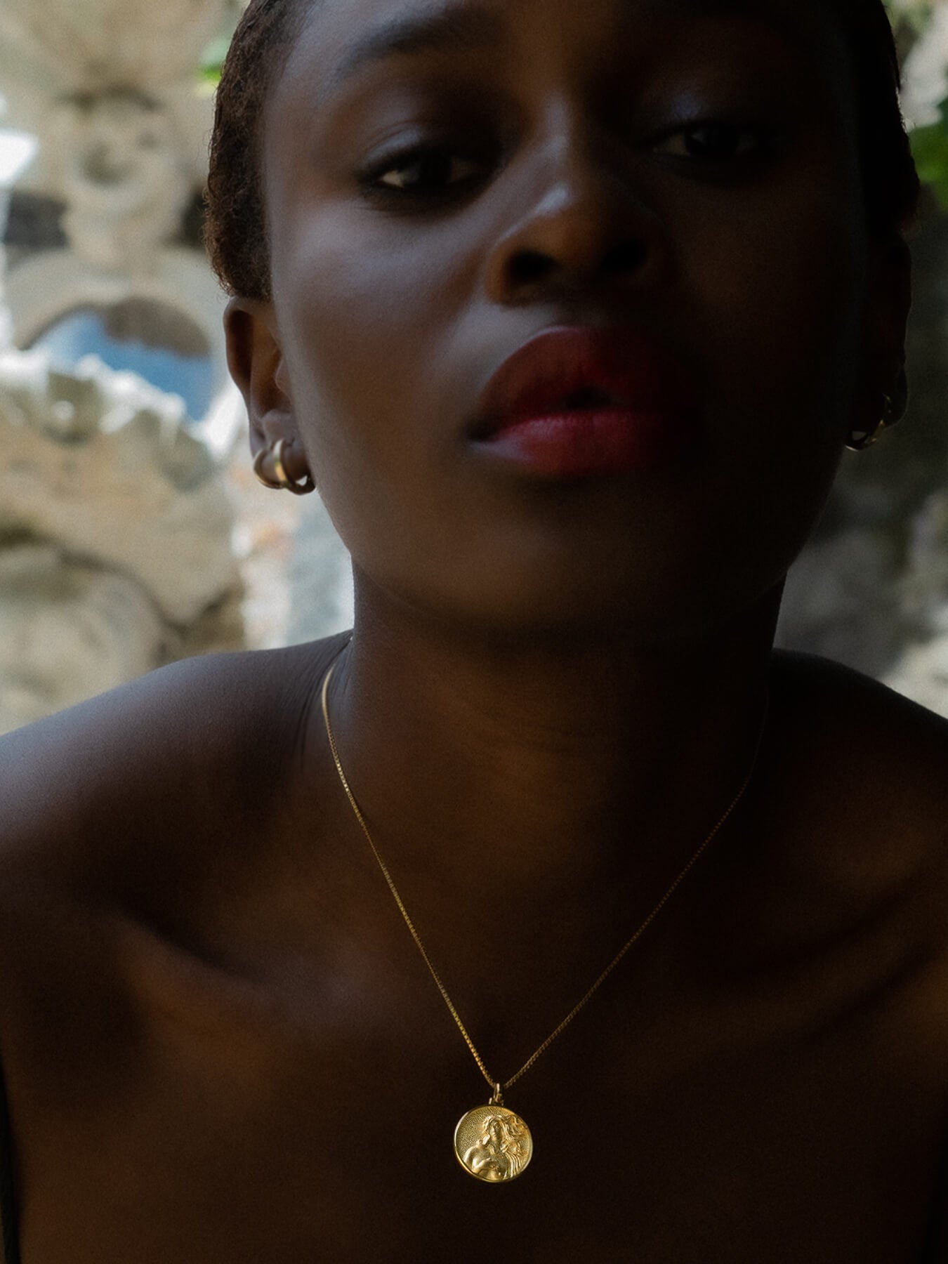 Aphrodite - Halskette - Solid - Gold