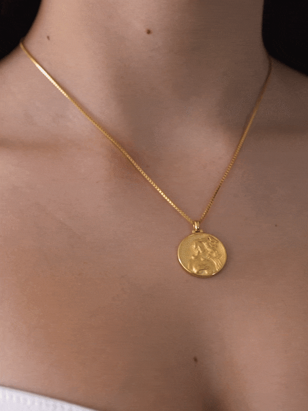 Aphrodite - Halskette - Solid - Gold