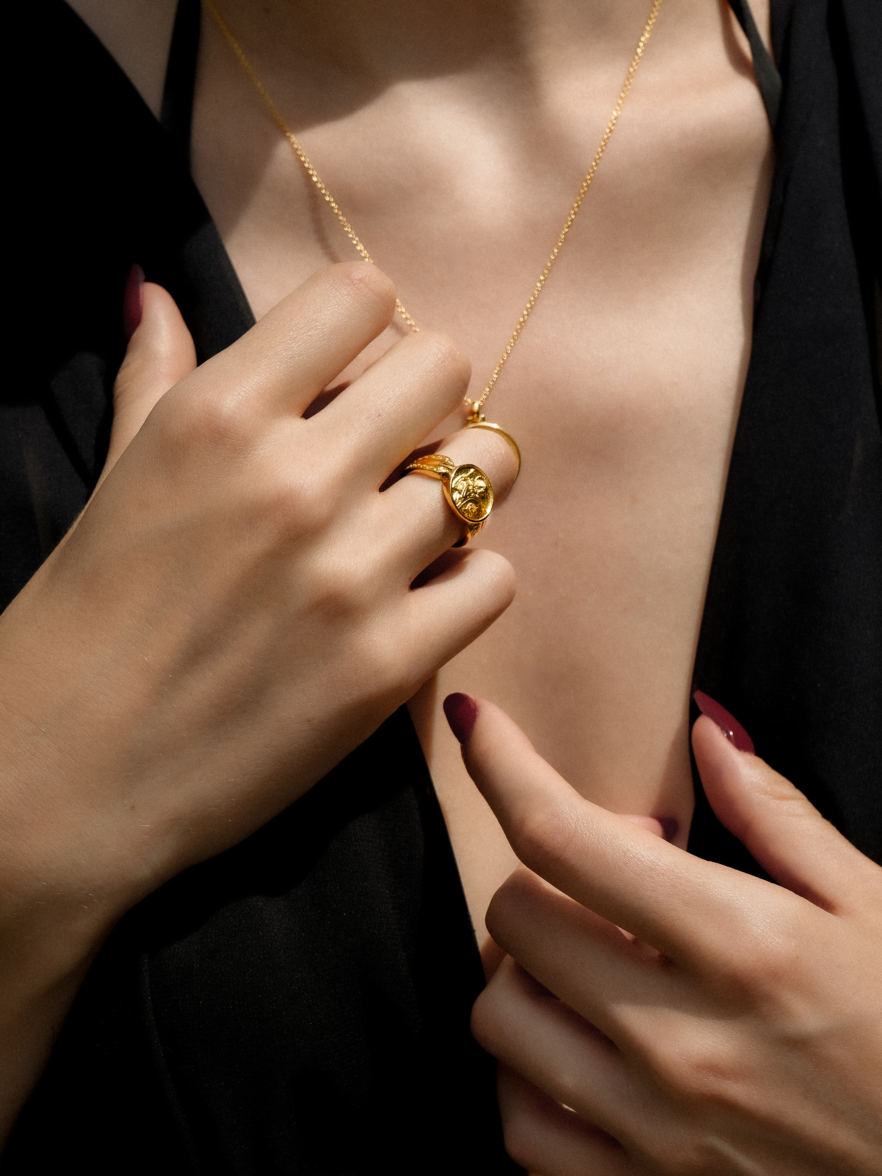 Athena Ring Vermeil