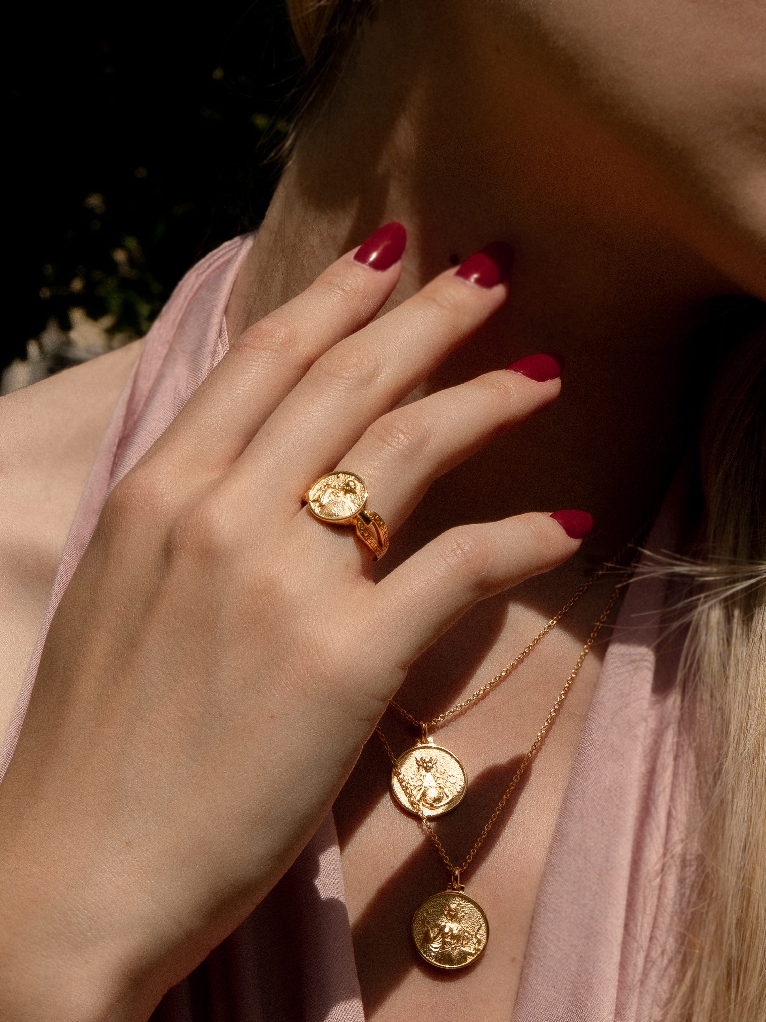 Athena Ring Vermeil