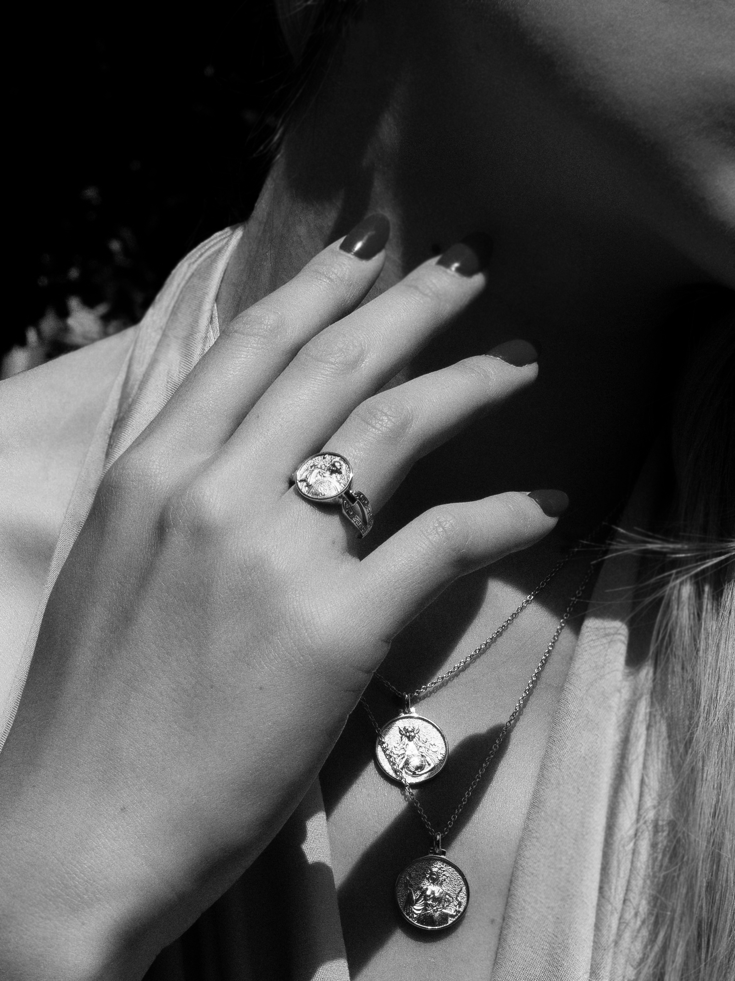 Athena Ring Silber