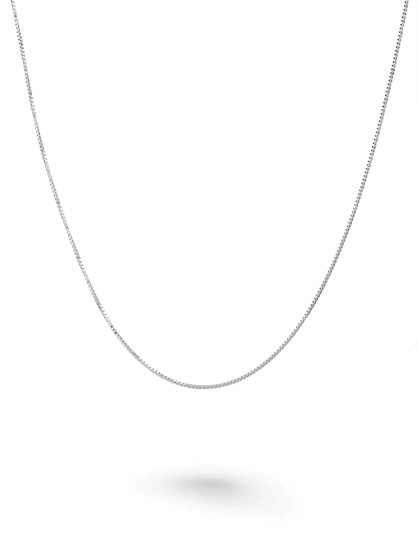Boxchain - Necklace - Silver