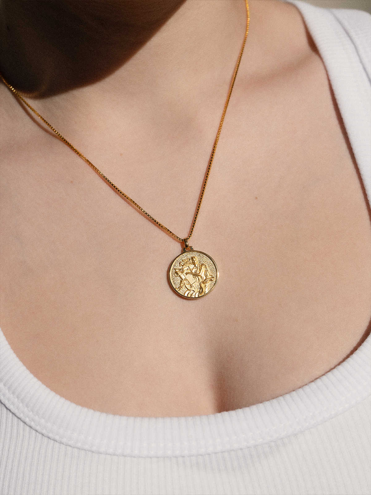 Erato Medallion Vermeil