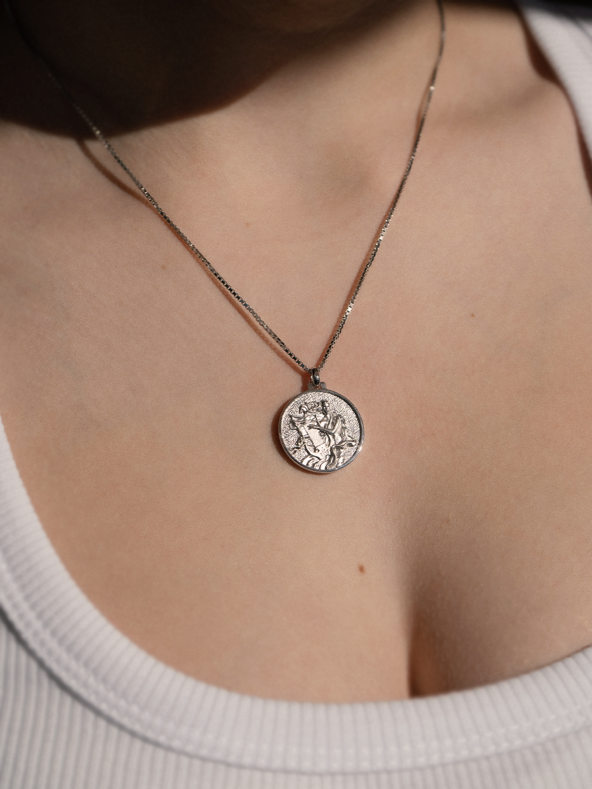 Erato Necklace Silver
