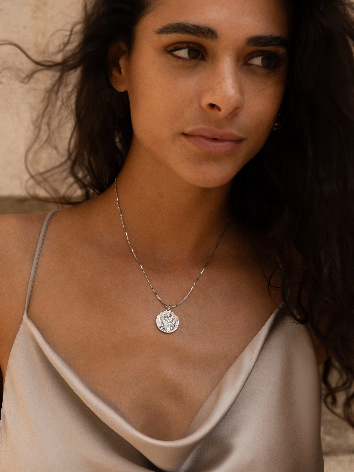 Erato Necklace Silver