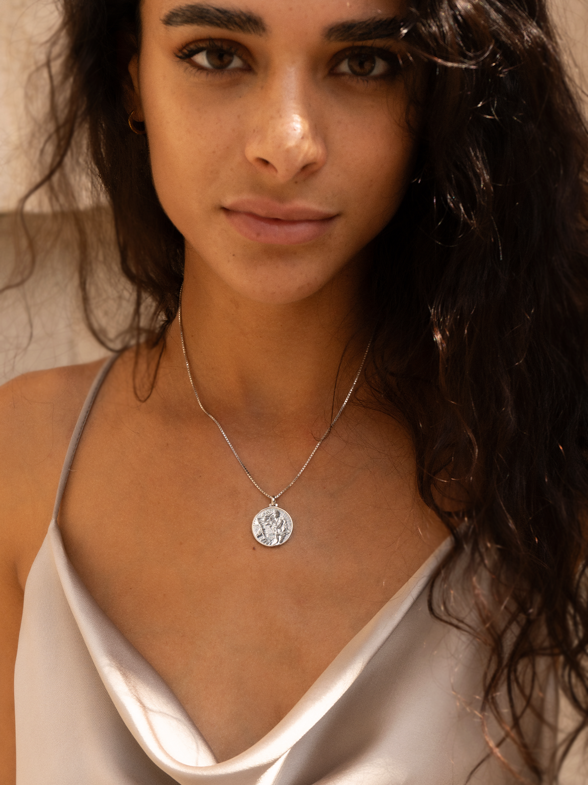 Erato Necklace Silver