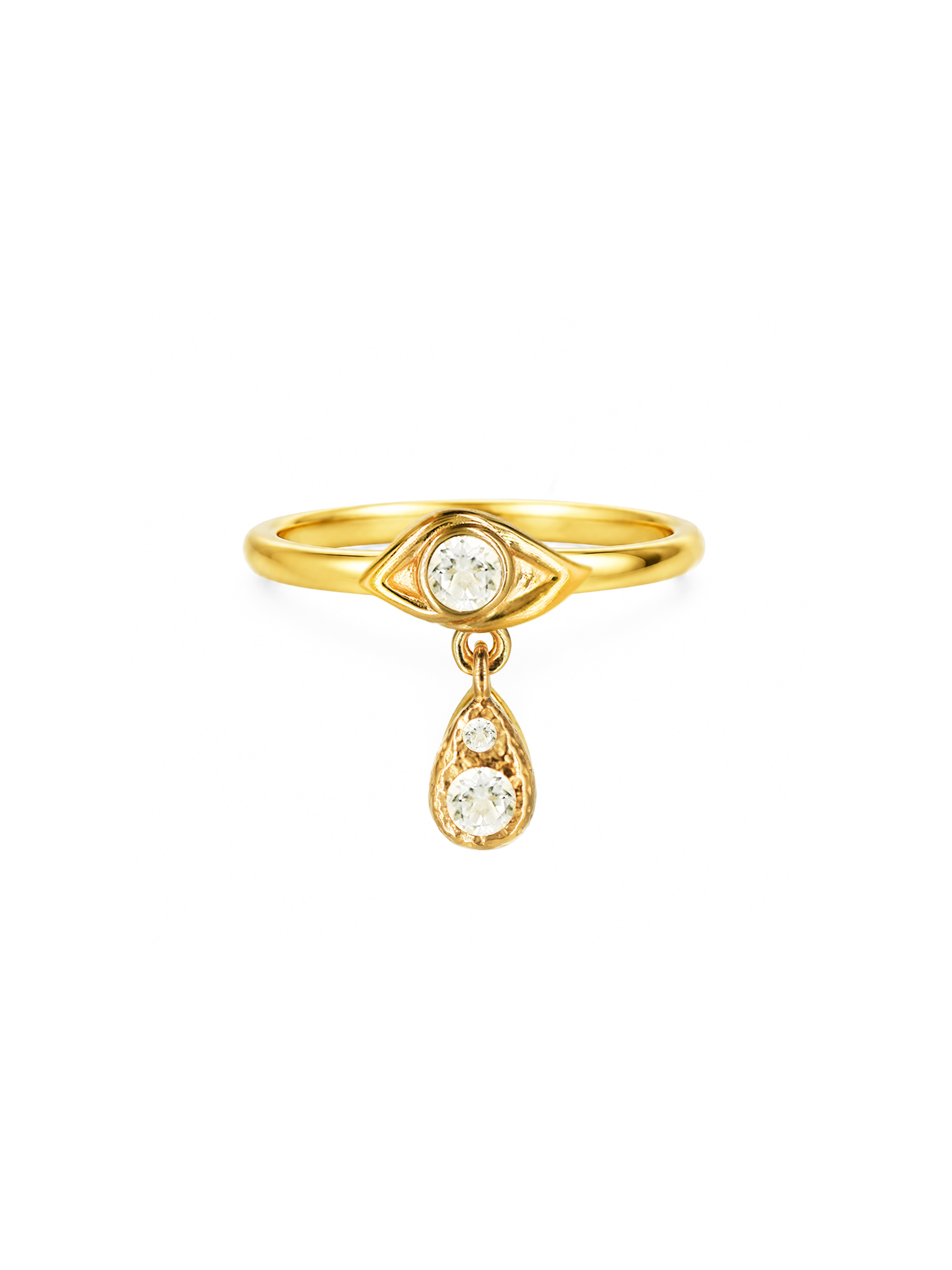 Divine Eye Ring Vermeil