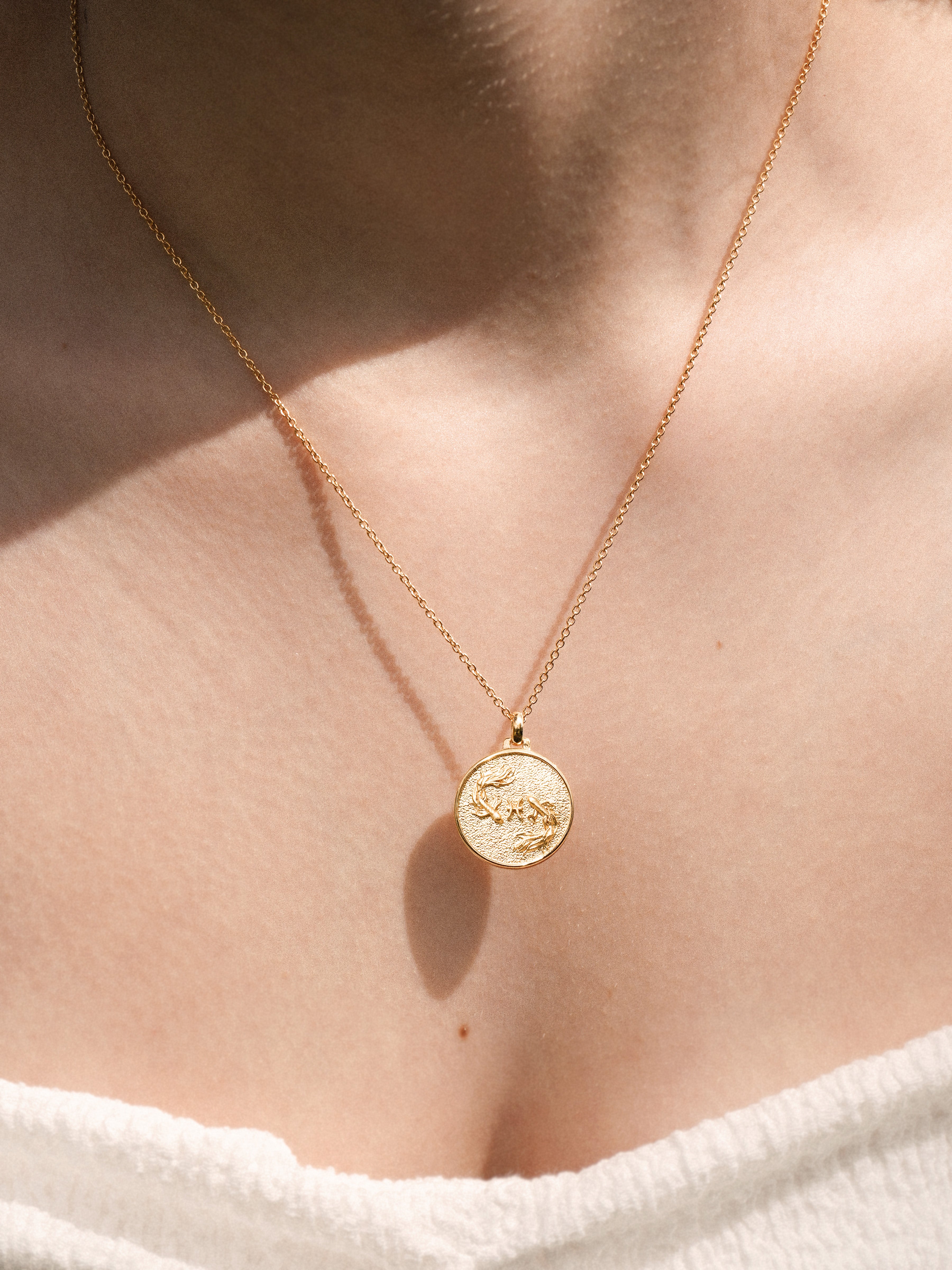 Pisces - Necklace - Vermeil