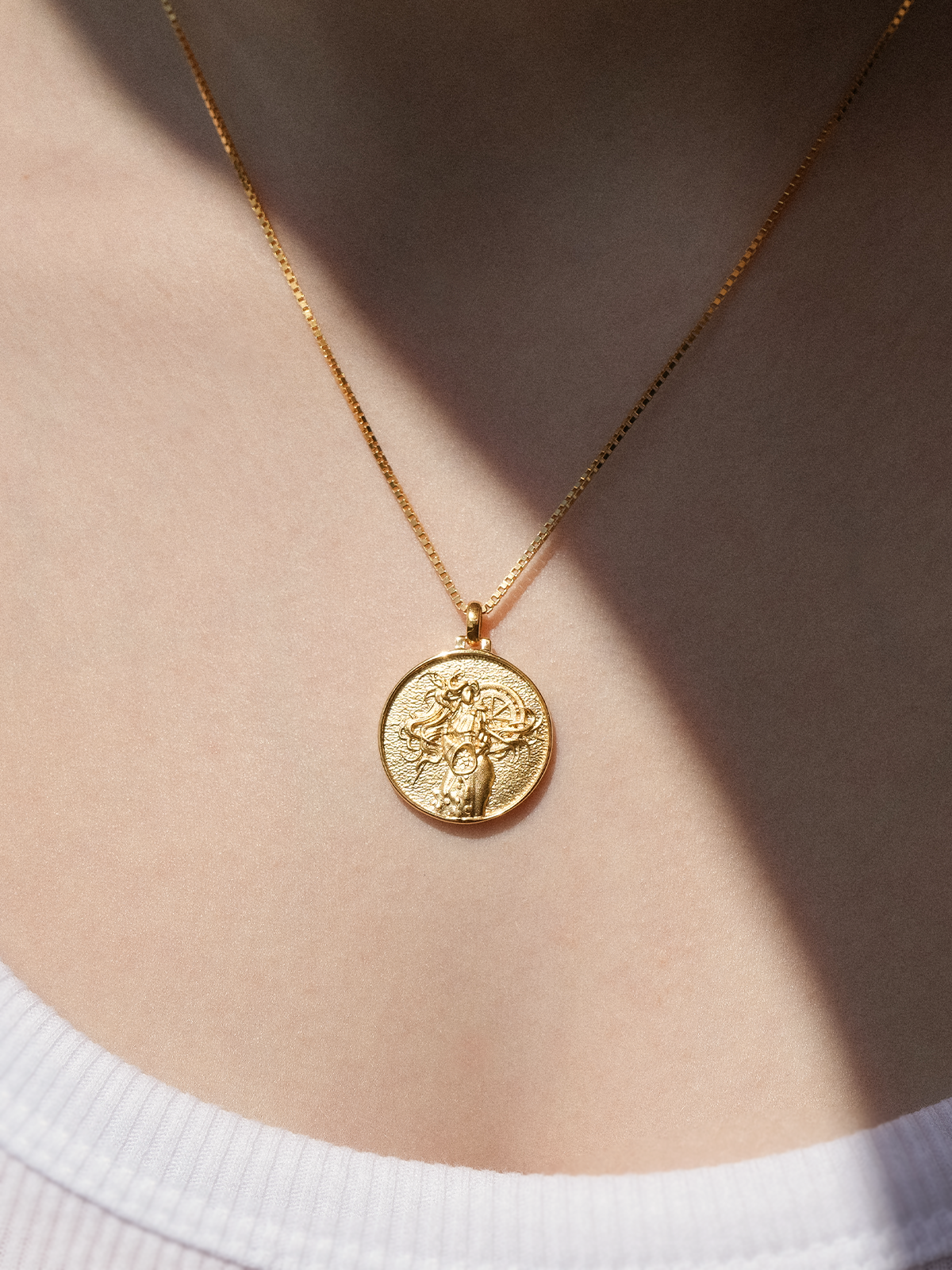 Fortuna - Halskette - Vermeil