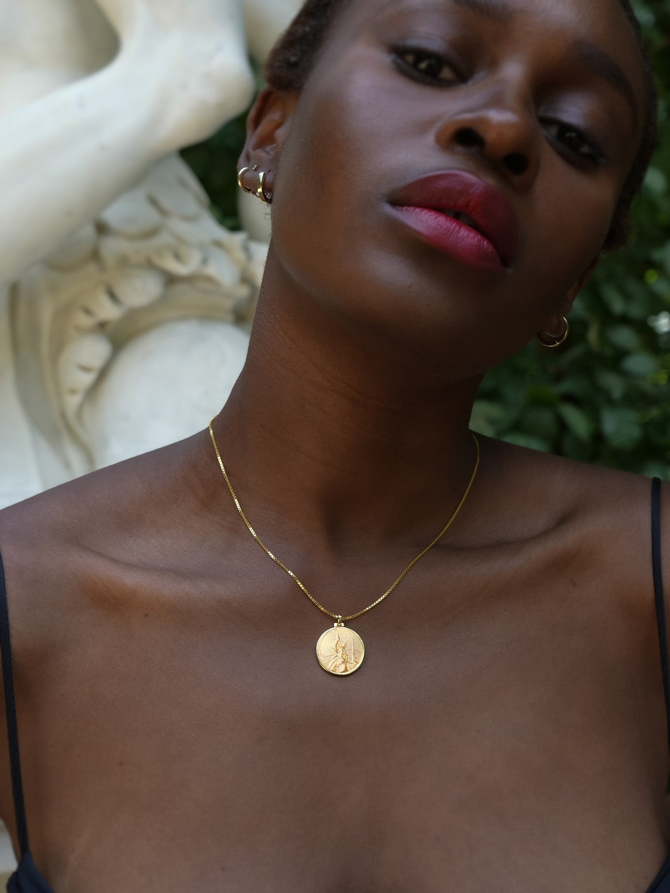 Freya - Necklace - Solid - Gold