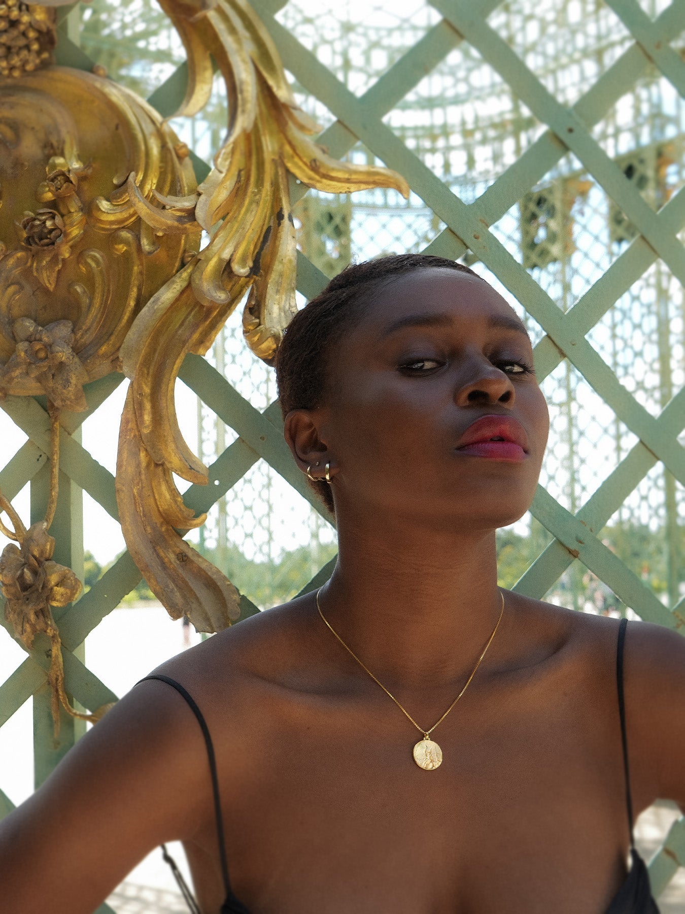 Freya - Necklace - Solid - Gold
