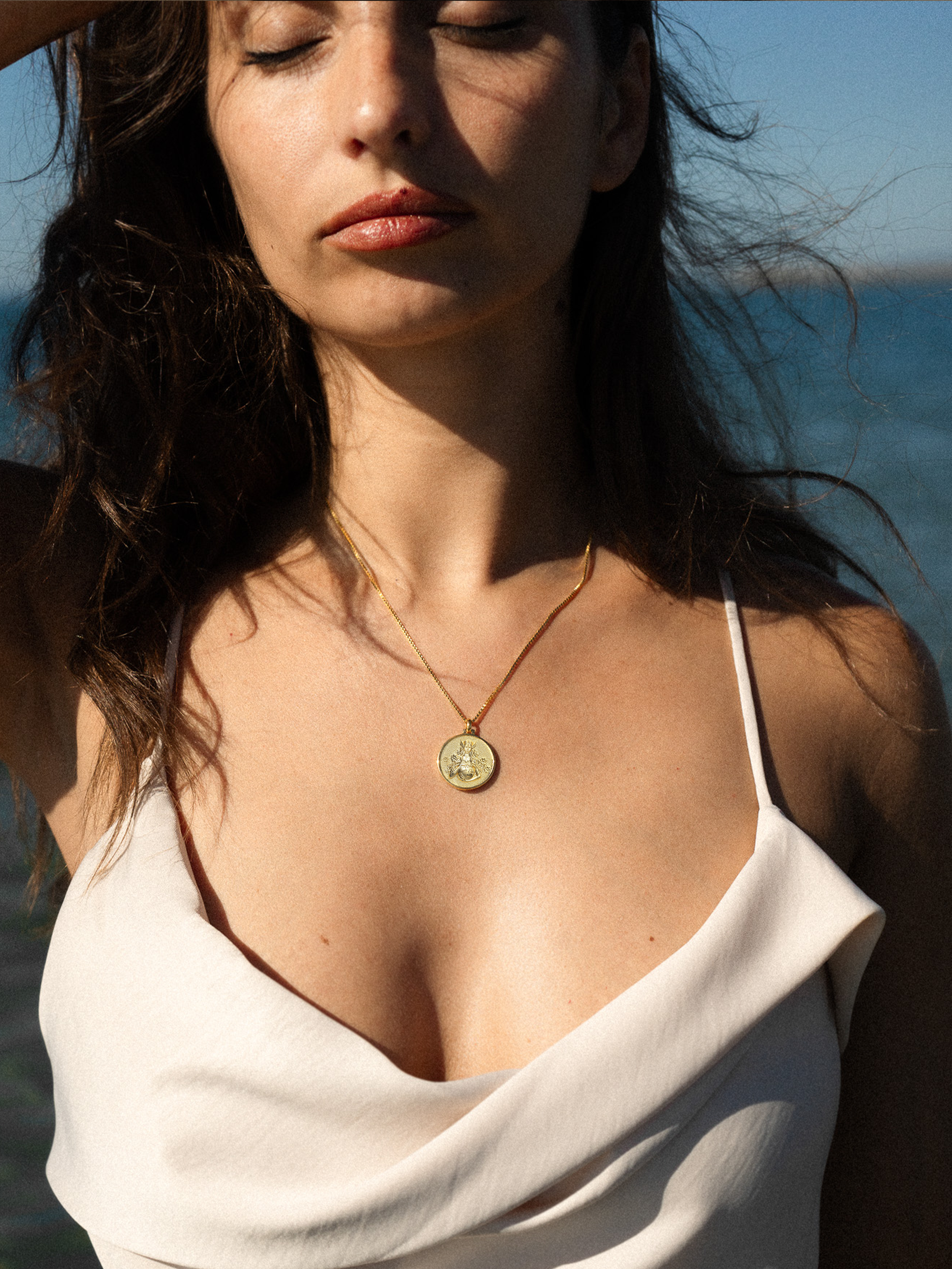Gaia - Necklace - Vermeil