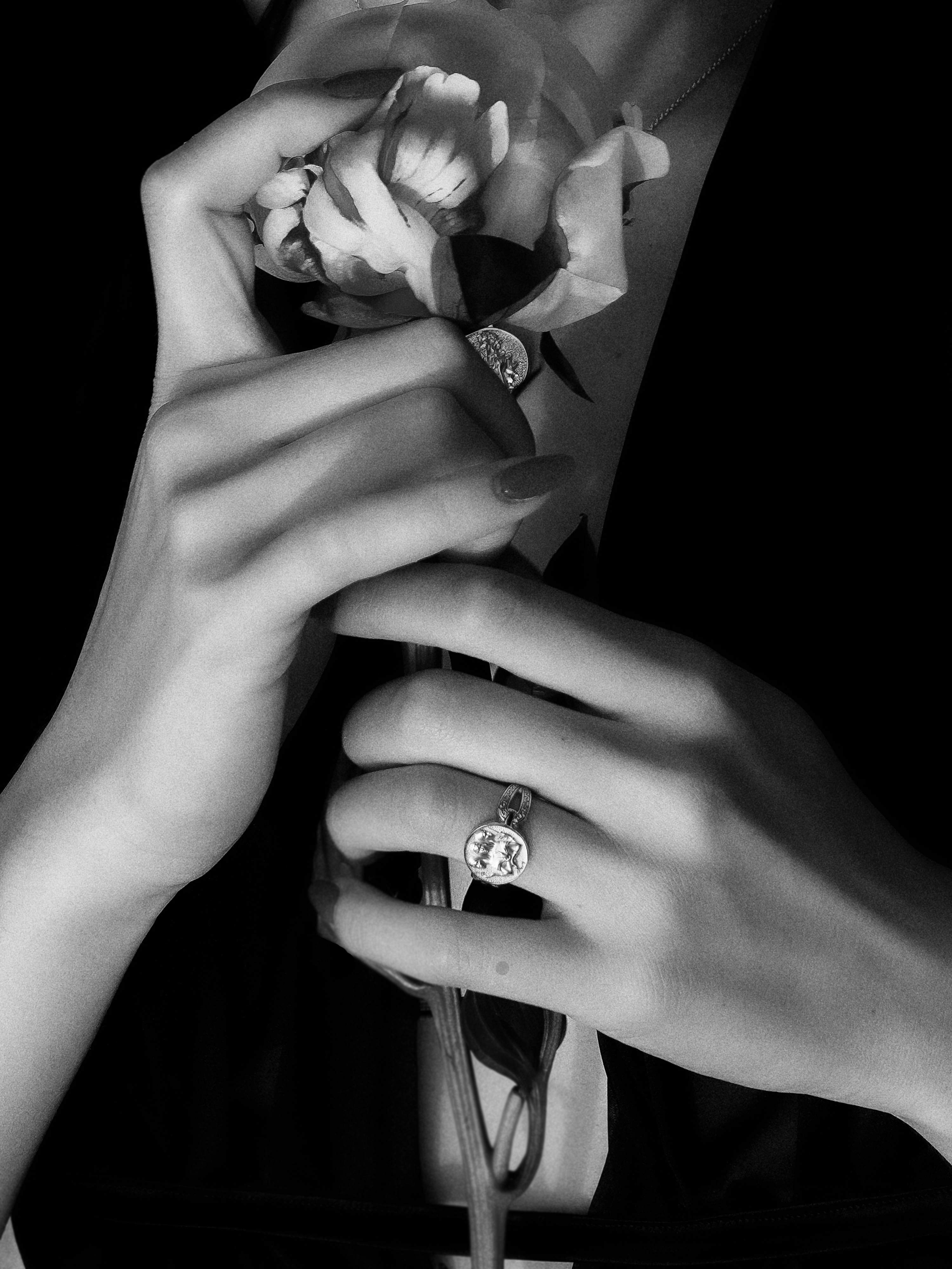 Bague Hécate en argent