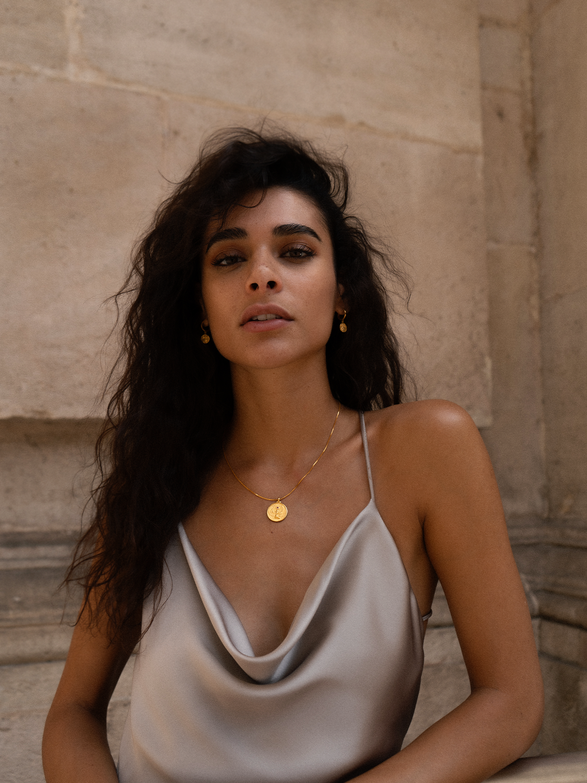 Isis Ruby - Collier - Vermeil