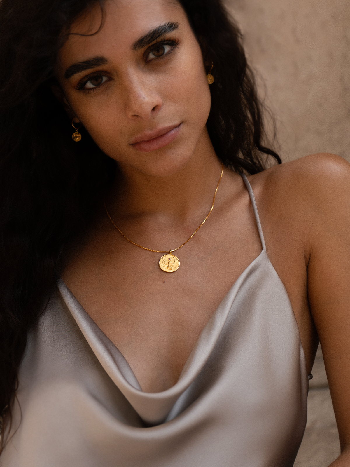 Isis Ruby - Necklace - Solid - Gold