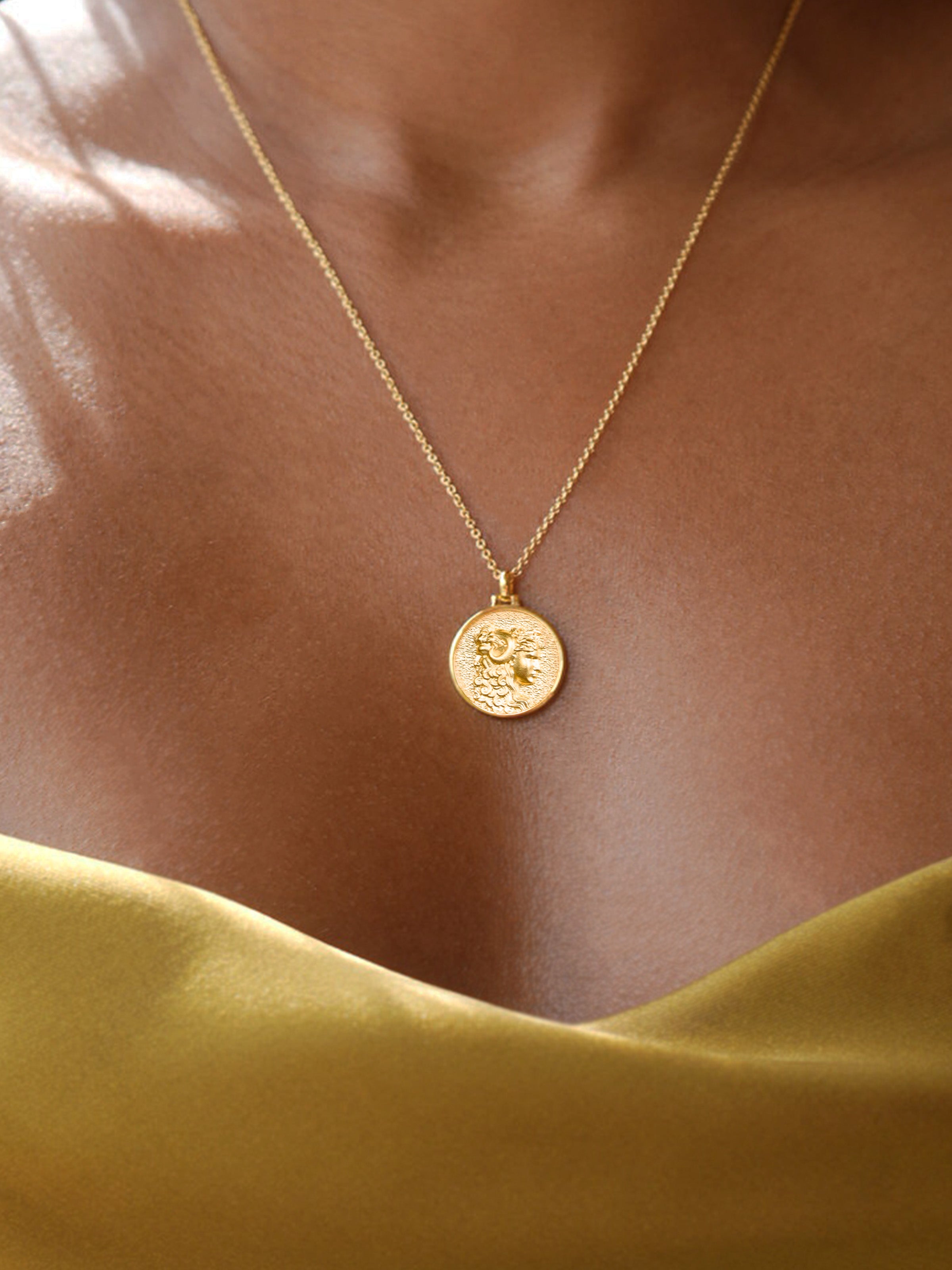 Janus Necklace Vermeil