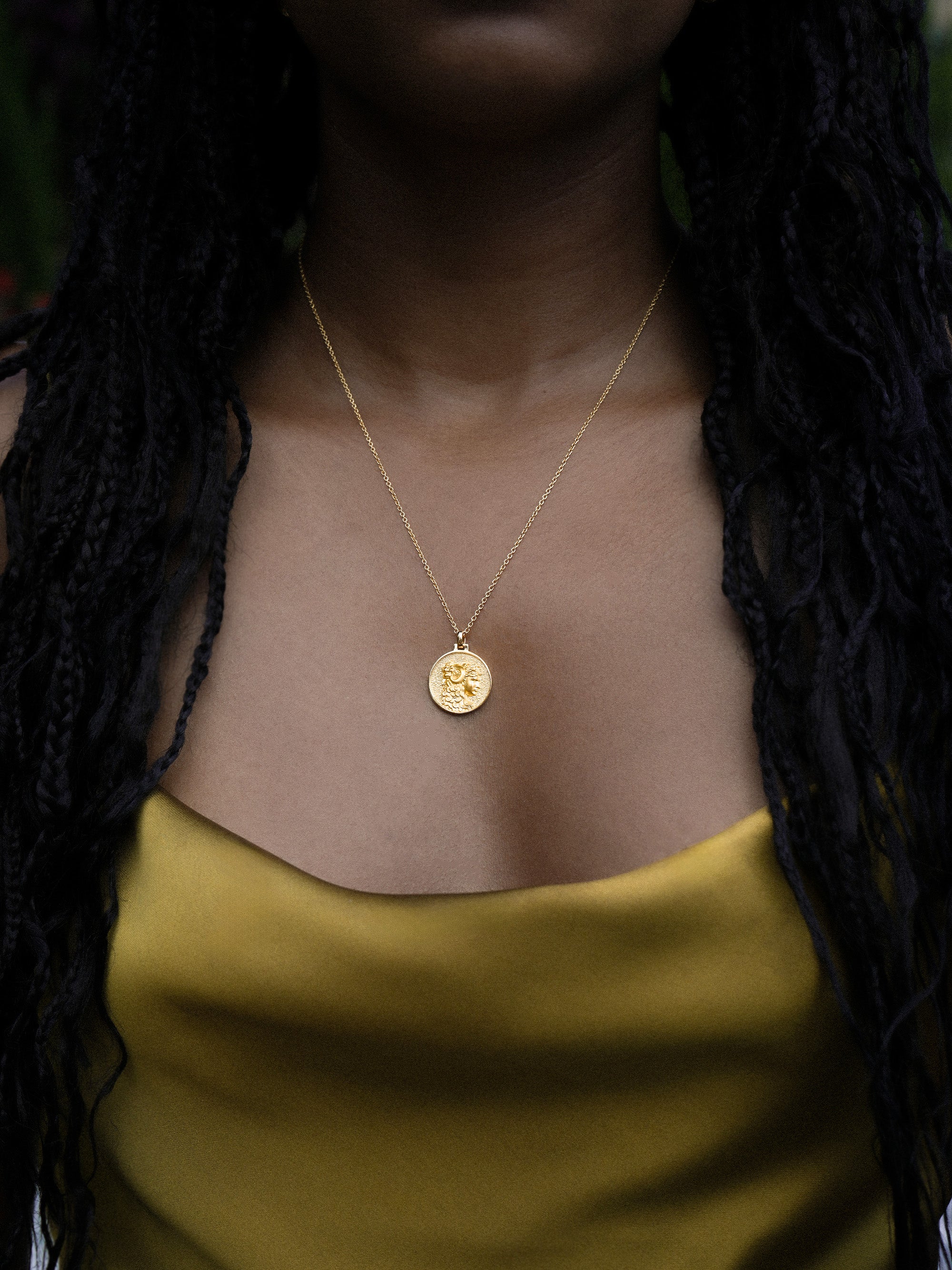 Janus Necklace Vermeil