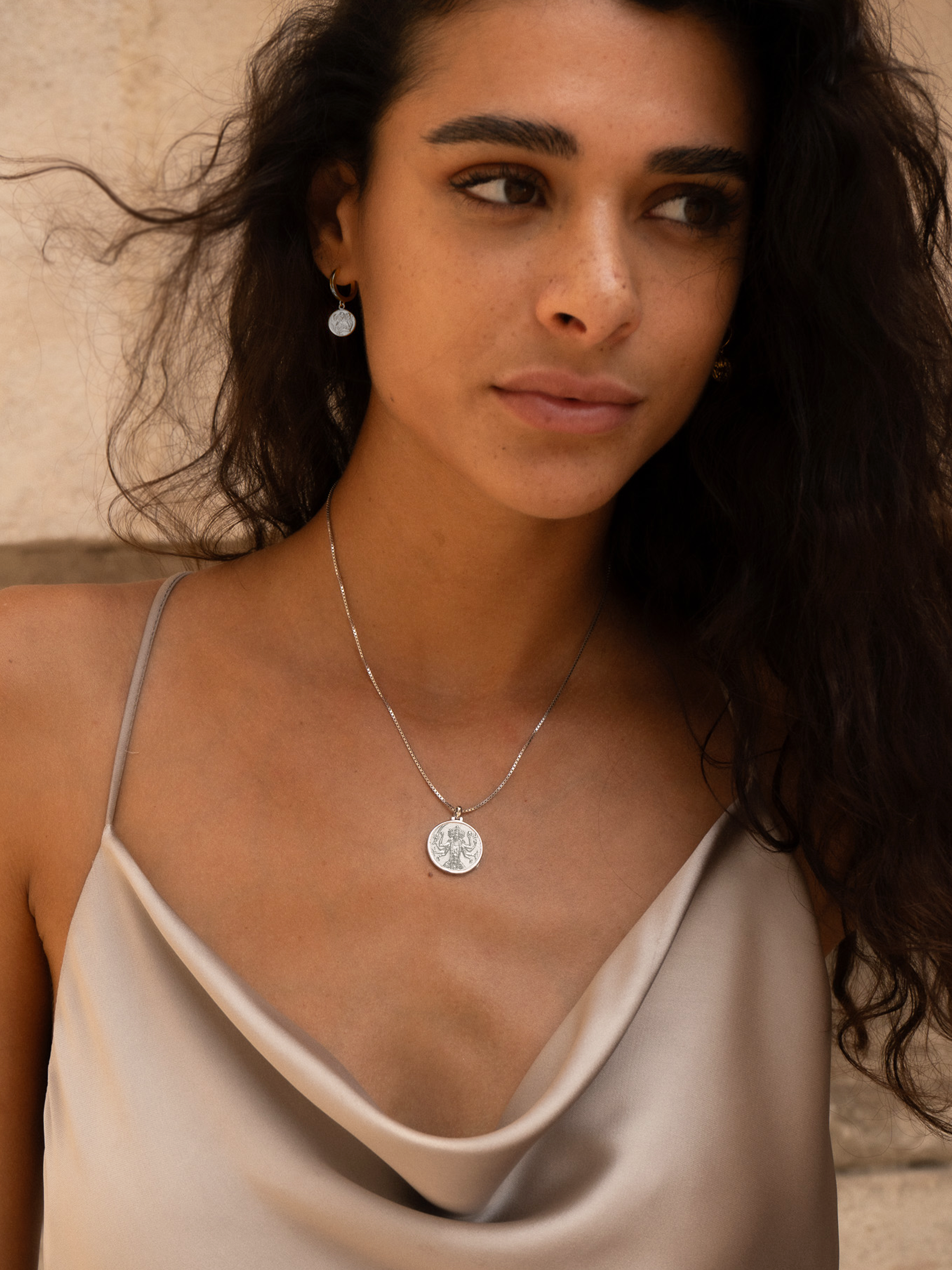 Kali - Necklace - Silver