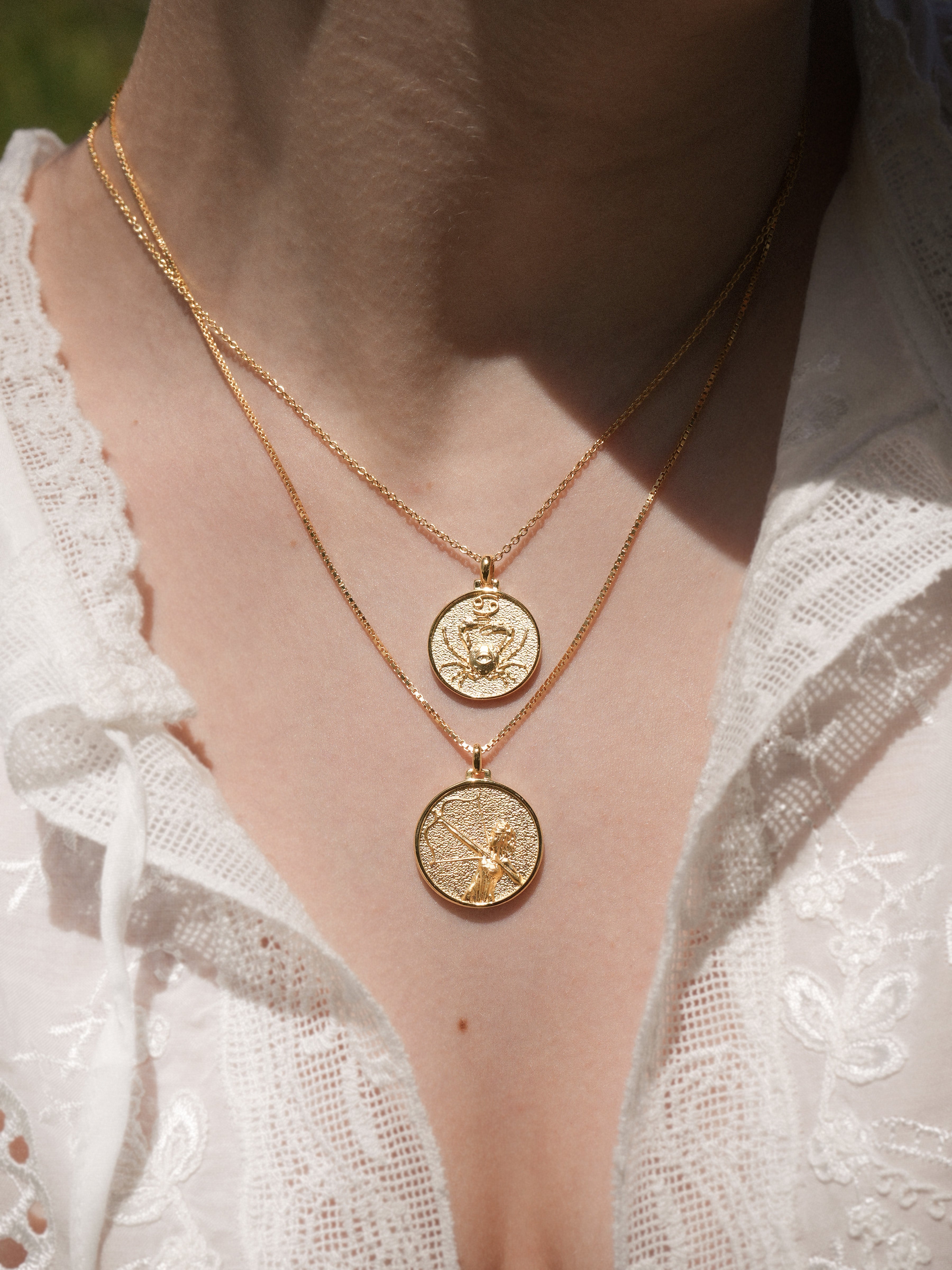 Cancer - Collar - Vermeil