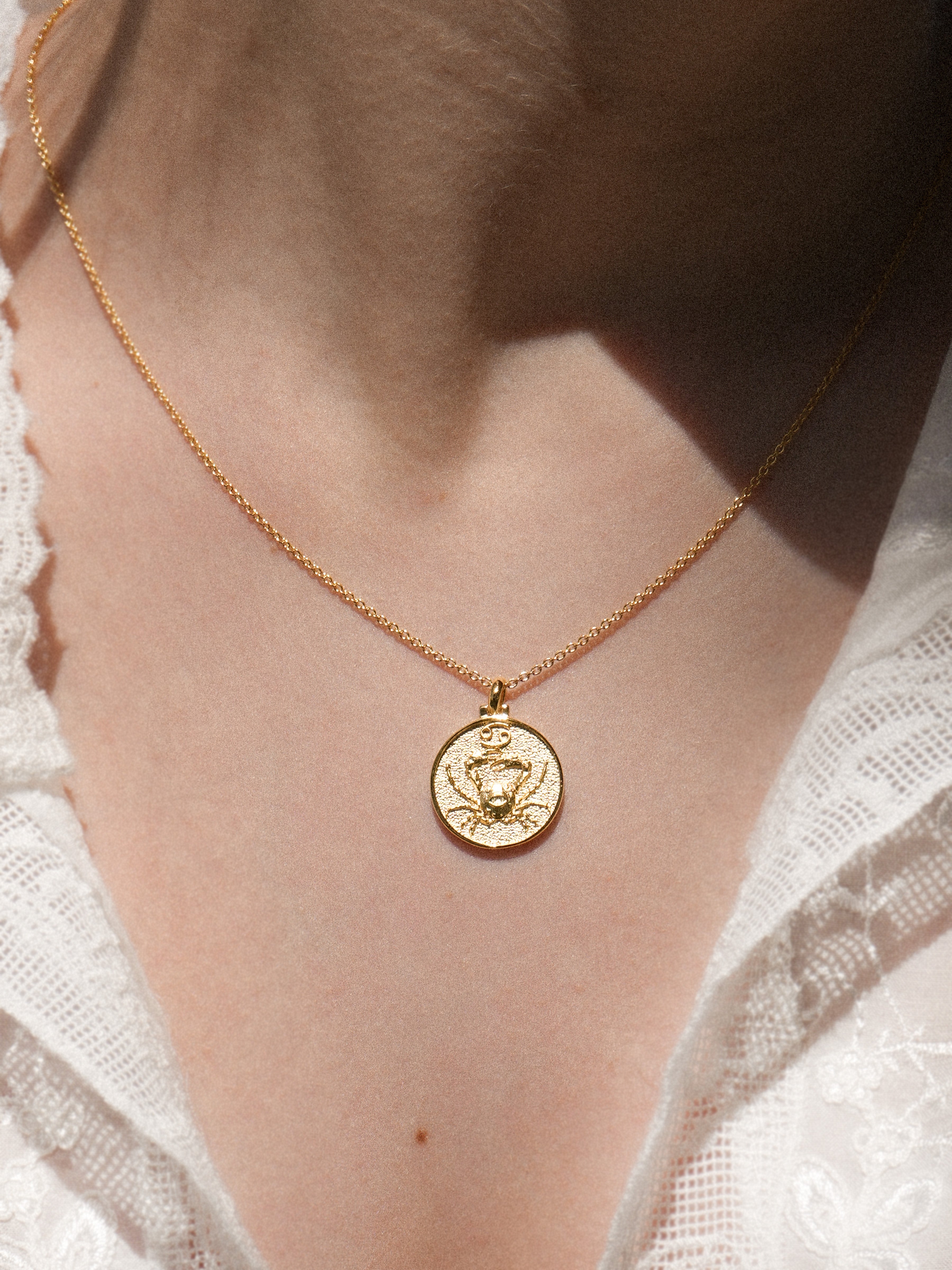 Cancer - Collar - Vermeil