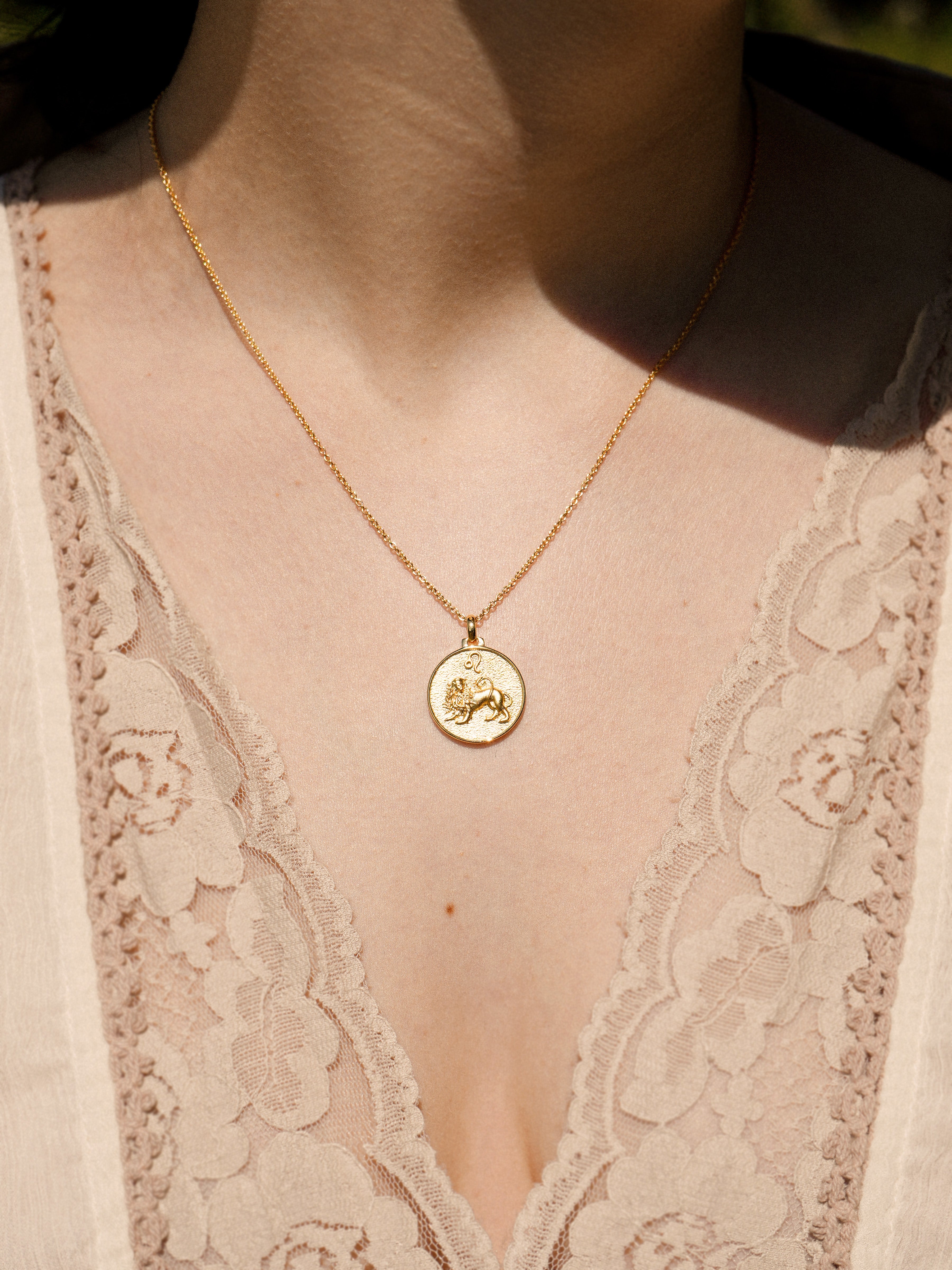 Leone - Collana - Vermeil