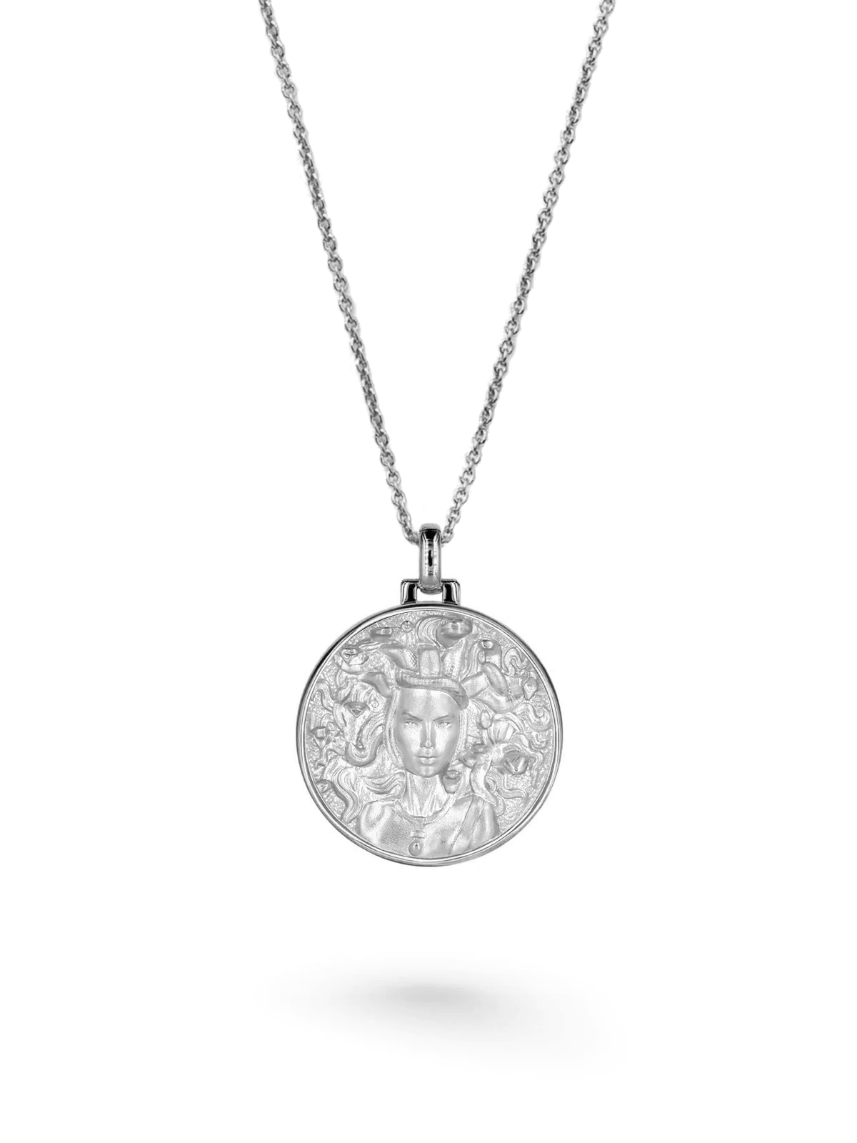 Medusa - collier - argent