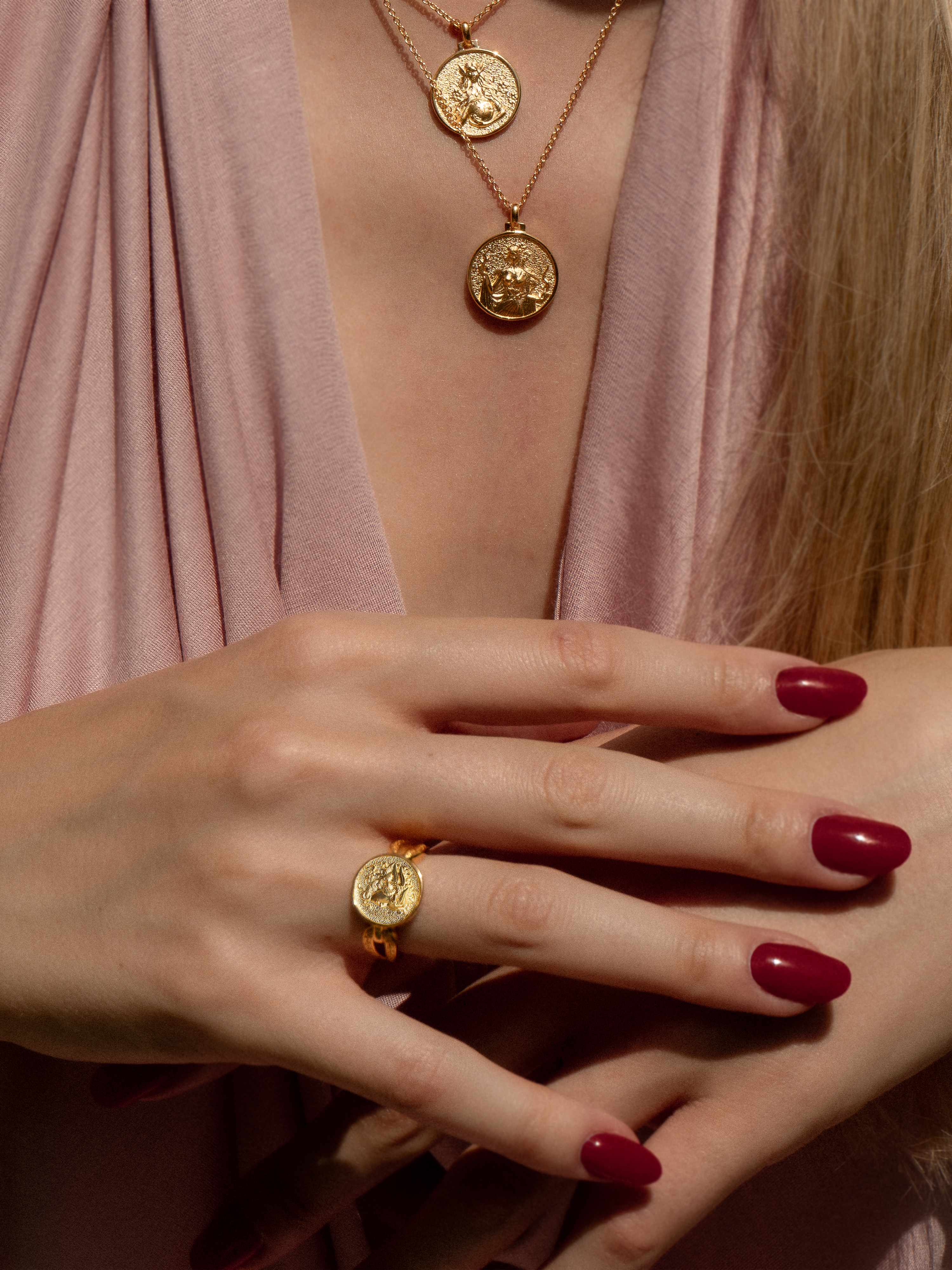 Medusa Ring Vermeil
