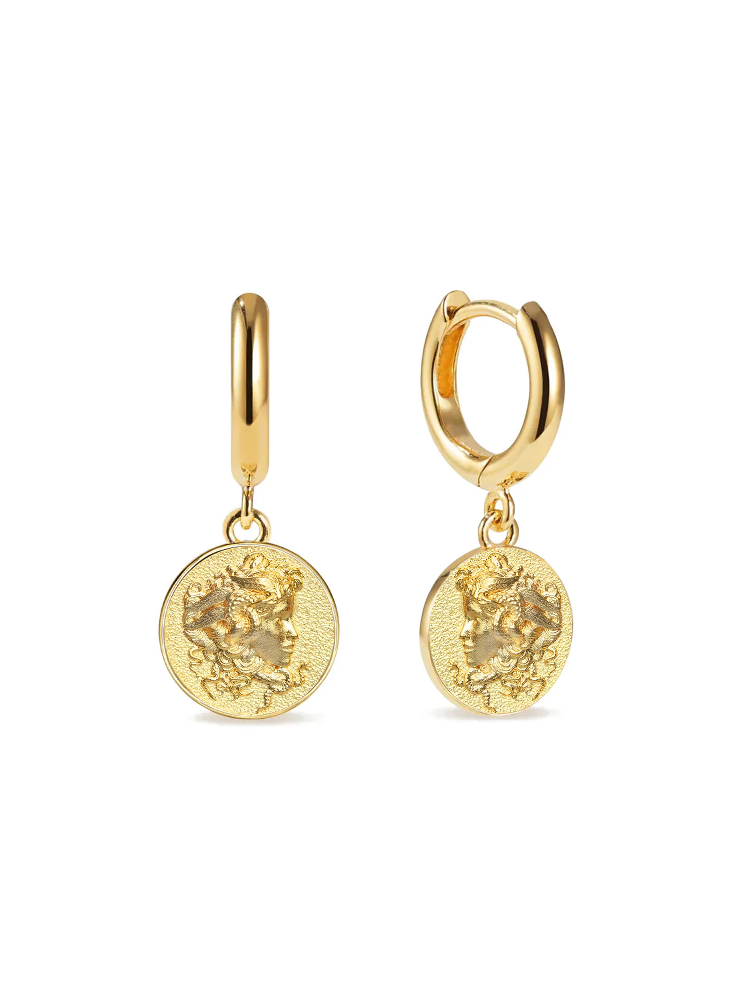 Medusa Special Earrings Vermeil