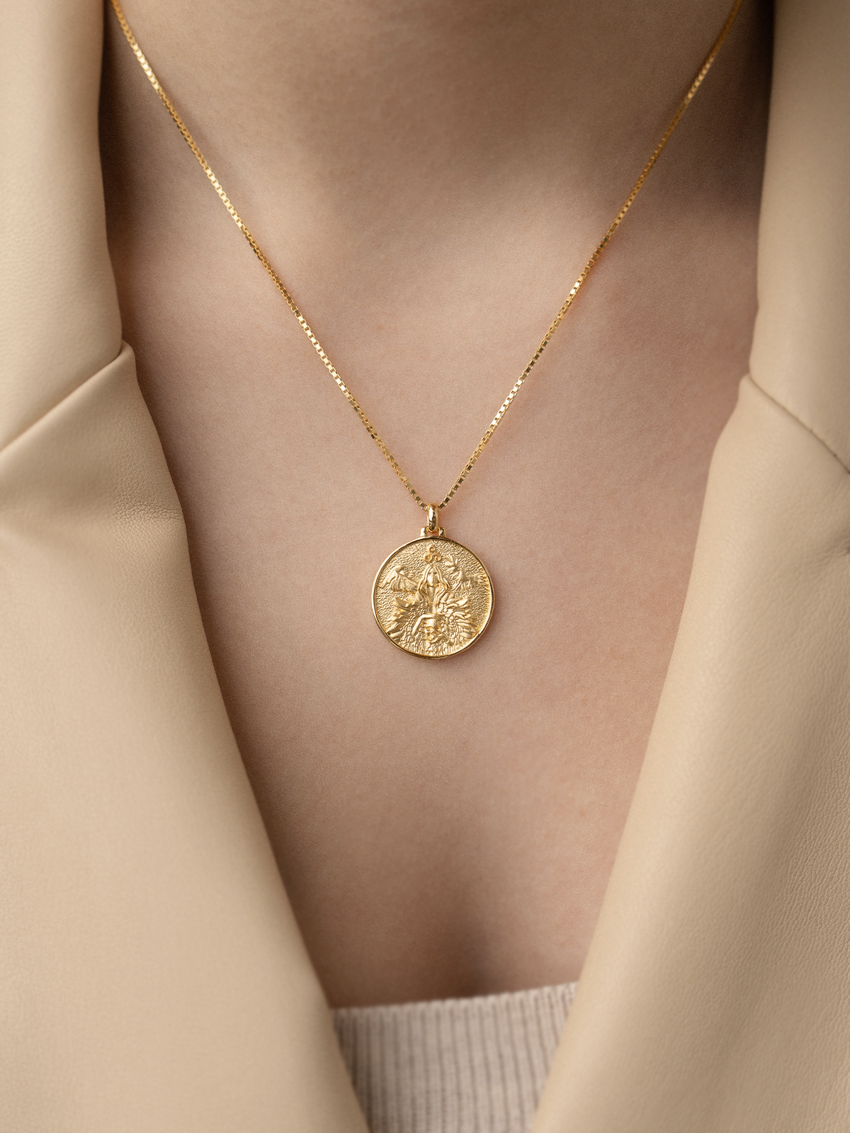 Morrigan Halskette Vermeil