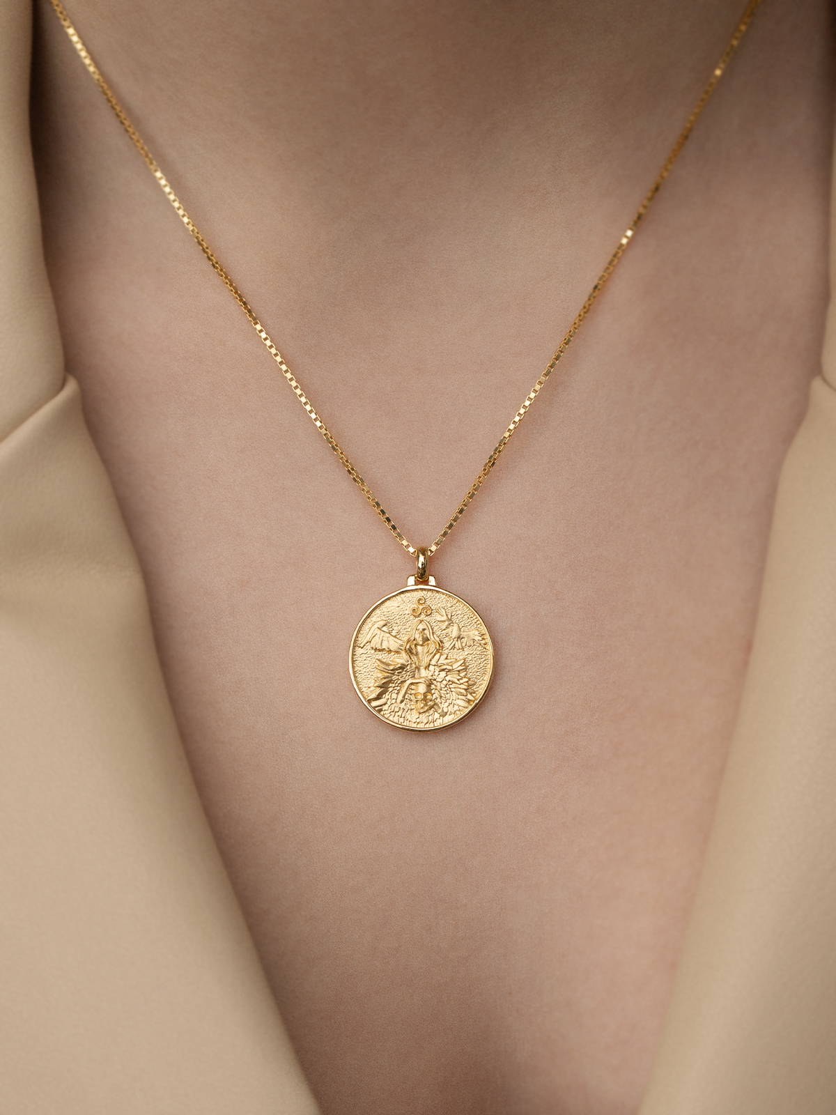 Morrigan Halskette Vermeil