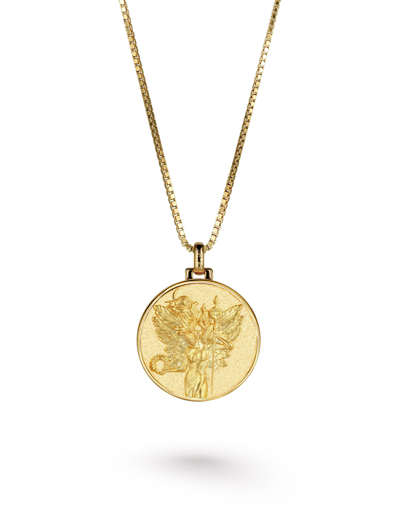 Nike - Necklace - Solid - Gold