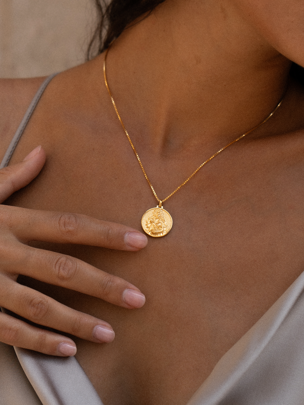 Persephone - Halskette - Solid - Gold