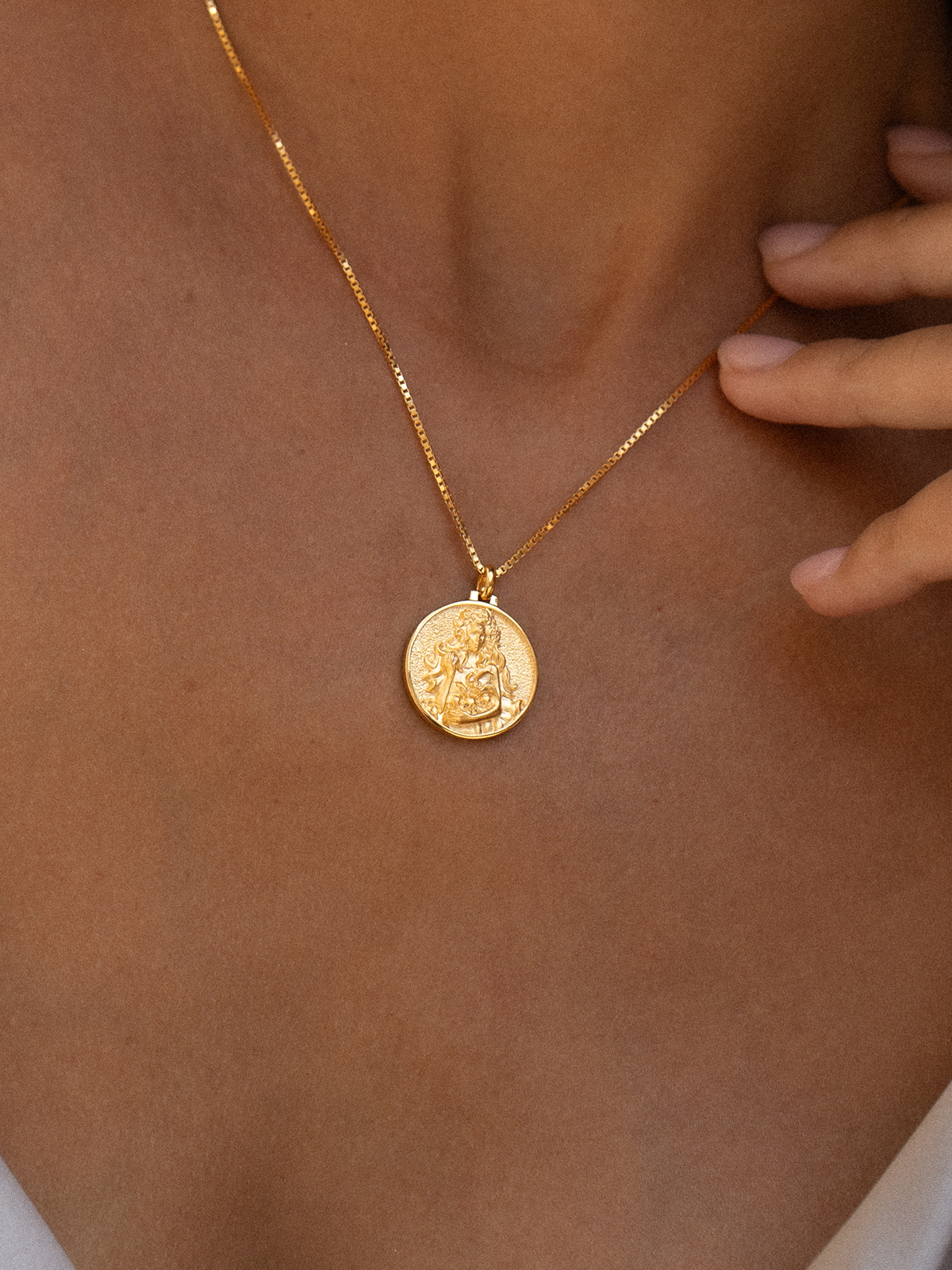 Persephone - Halskette - Solid - Gold