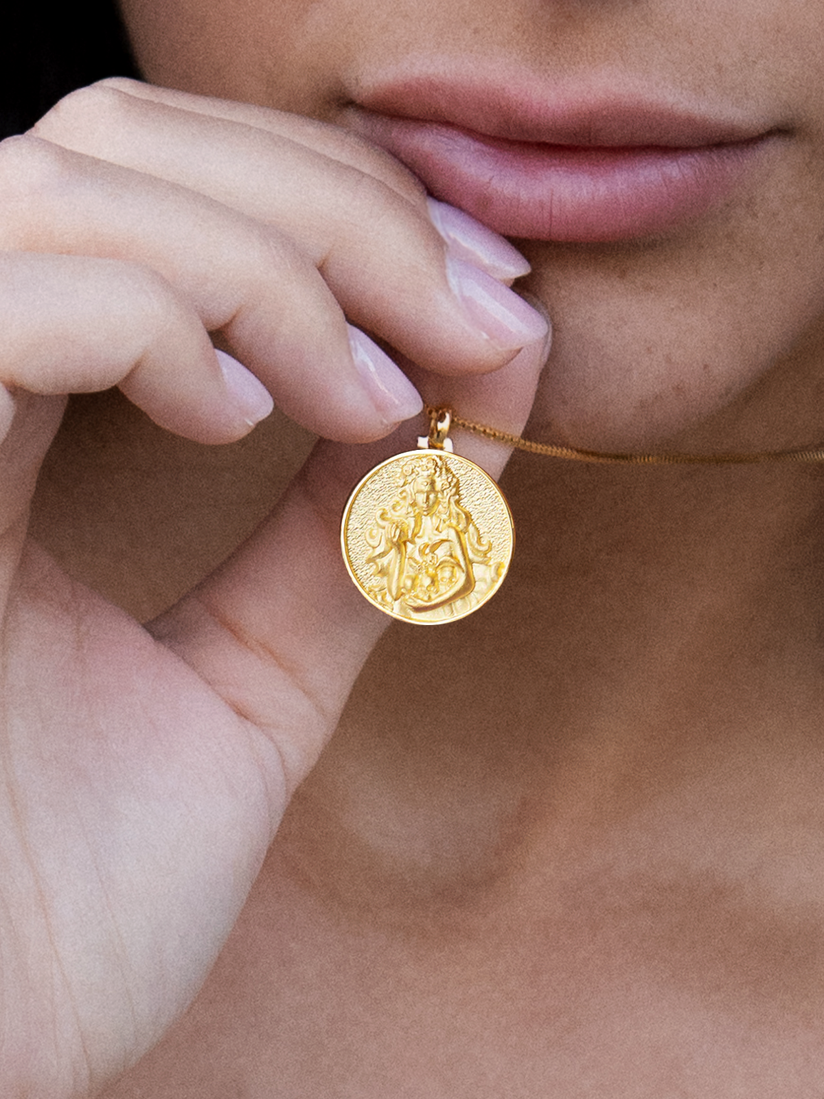 Persephone - Halskette - Solid - Gold