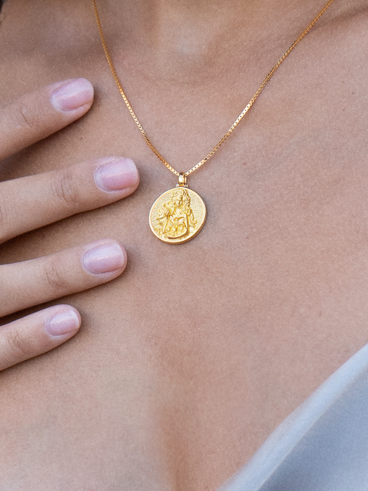 Persephone - Halskette - Solid - Gold