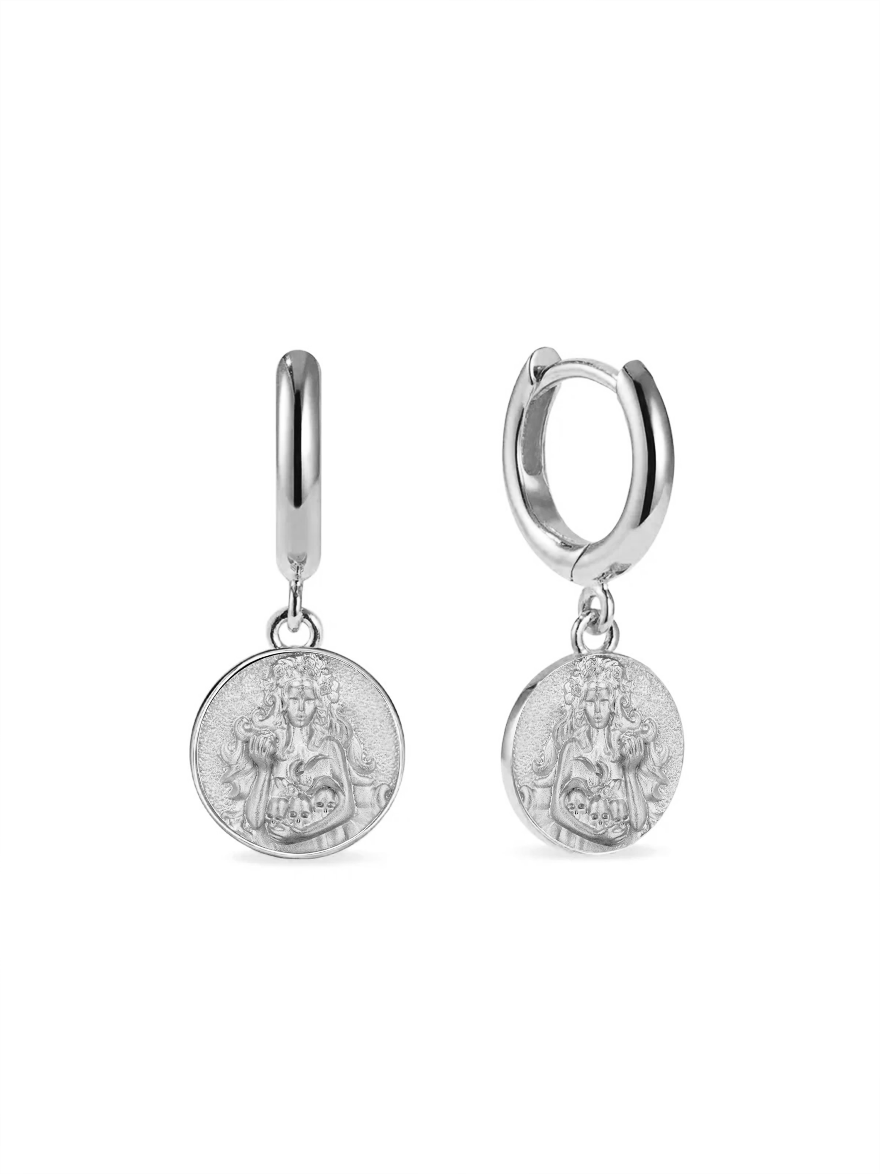 Persephone Earrings Silver