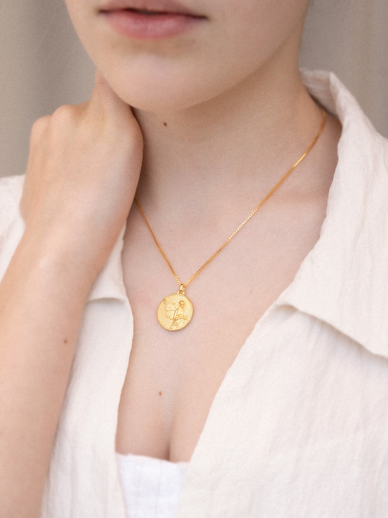 Psyche - Necklace - Vermeil