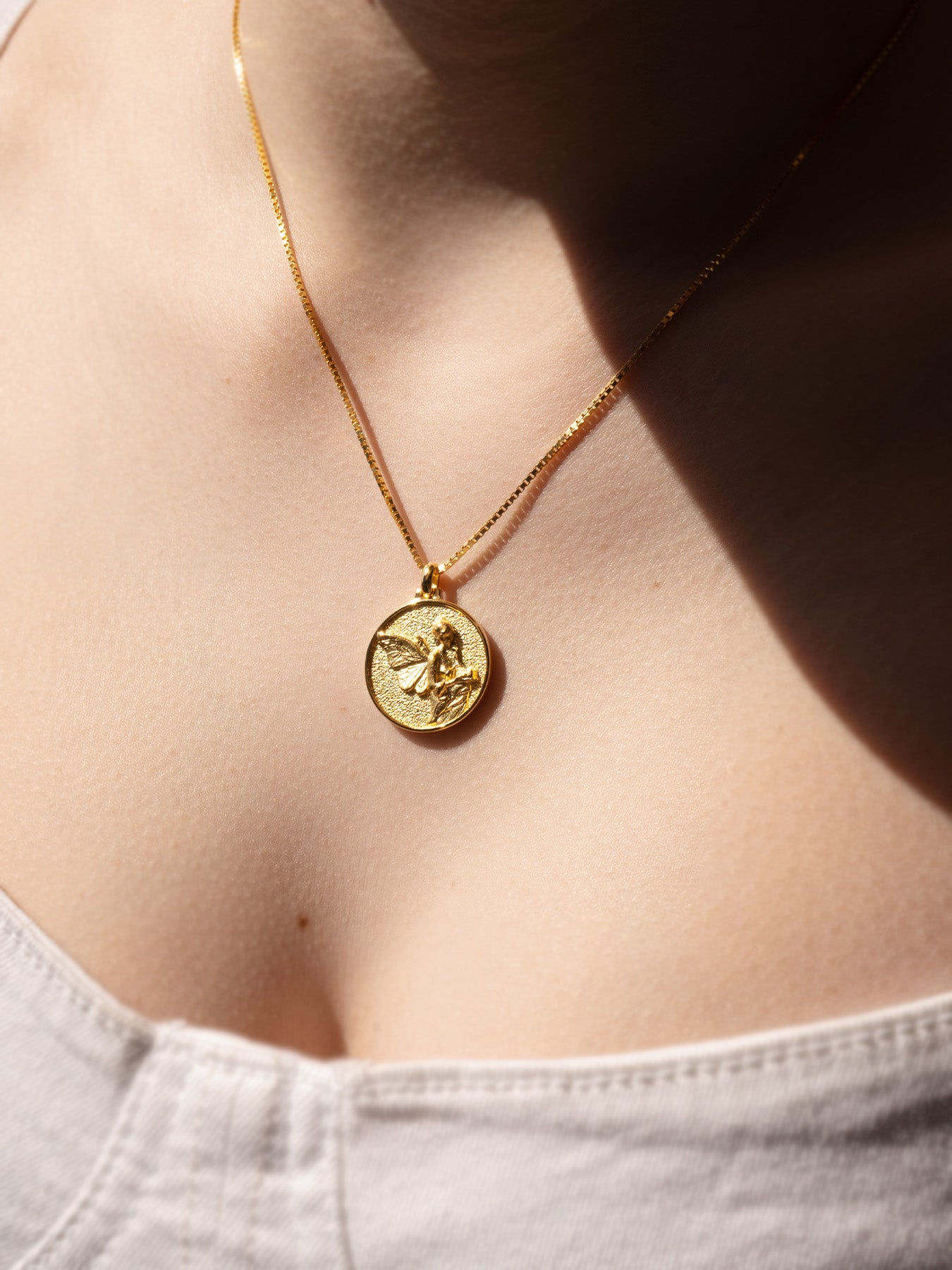 Psyche Necklace Vermeil