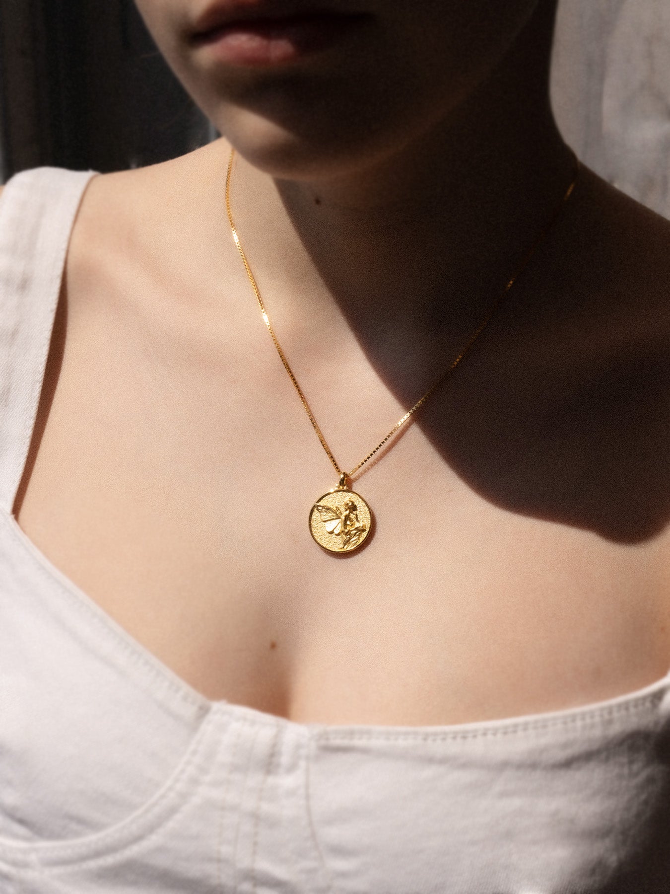 Psyche Necklace Vermeil