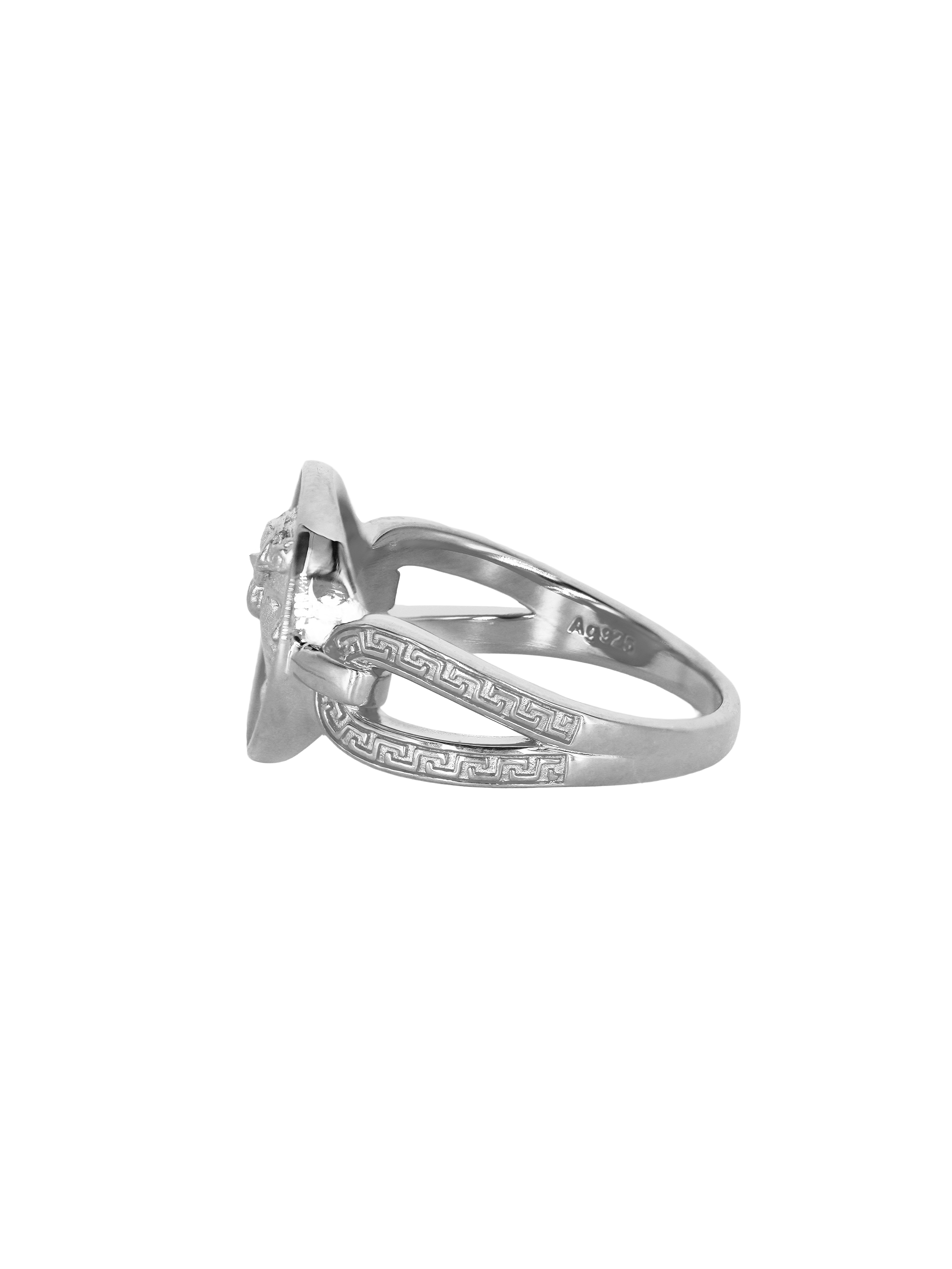 Medusa Ring Silber