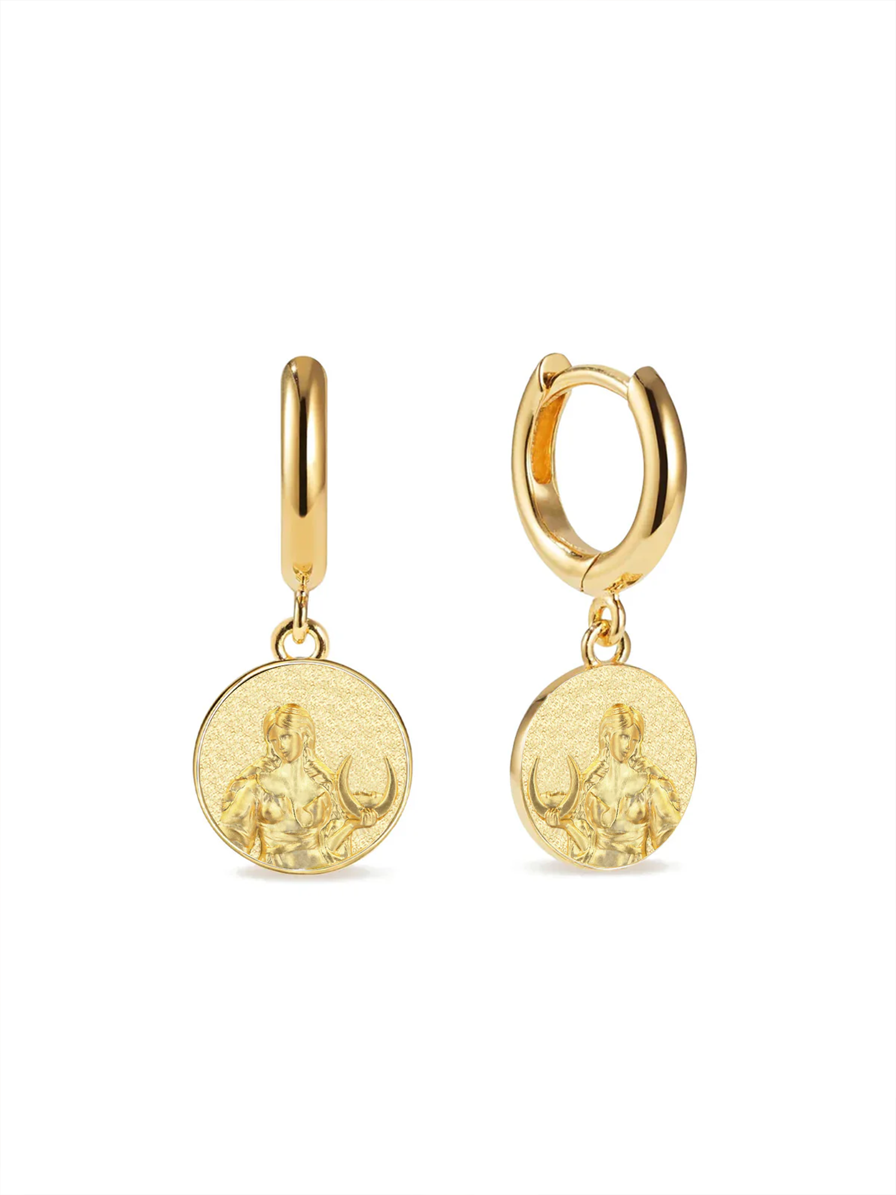 Selene Earrings Vermeil